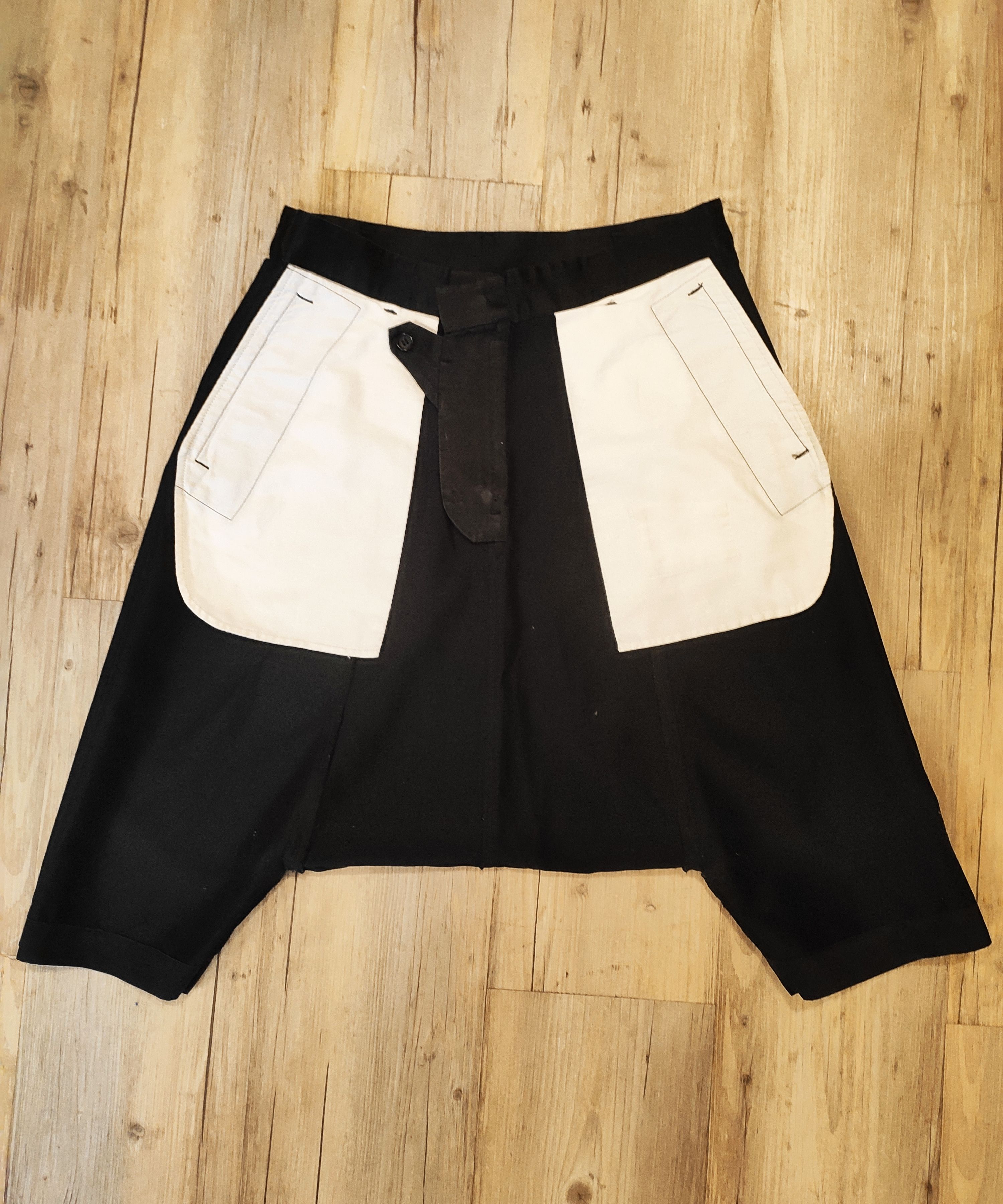 Comme des Garcons Mainline silk drop crotch shorts.ike Devoa or A1923 Size US 28 / EU 44 - 3 Thumbnail