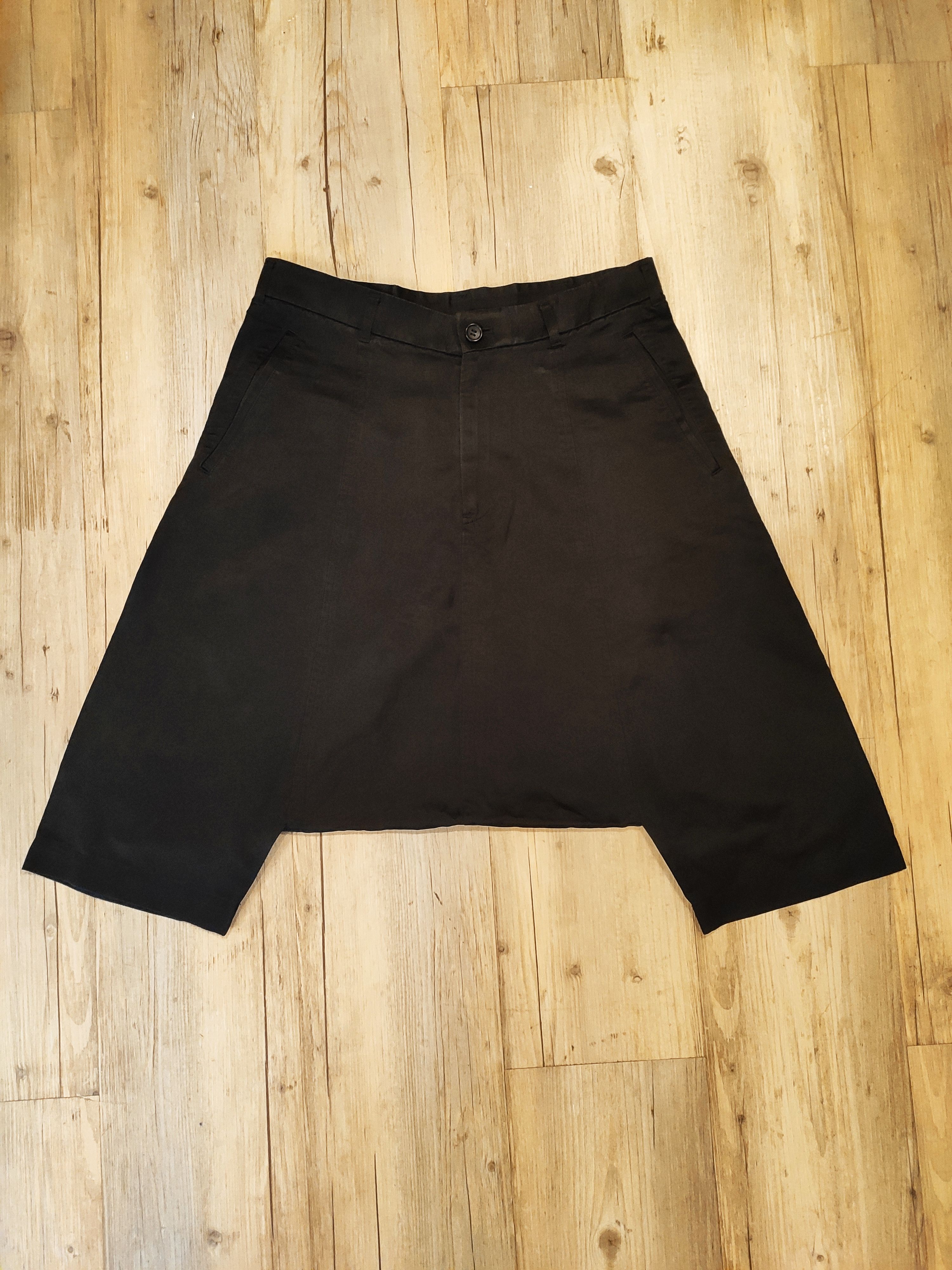 Comme des Garcons Mainline silk drop crotch shorts.ike Devoa or A1923 Size US 28 / EU 44 - 1 Thumbnail