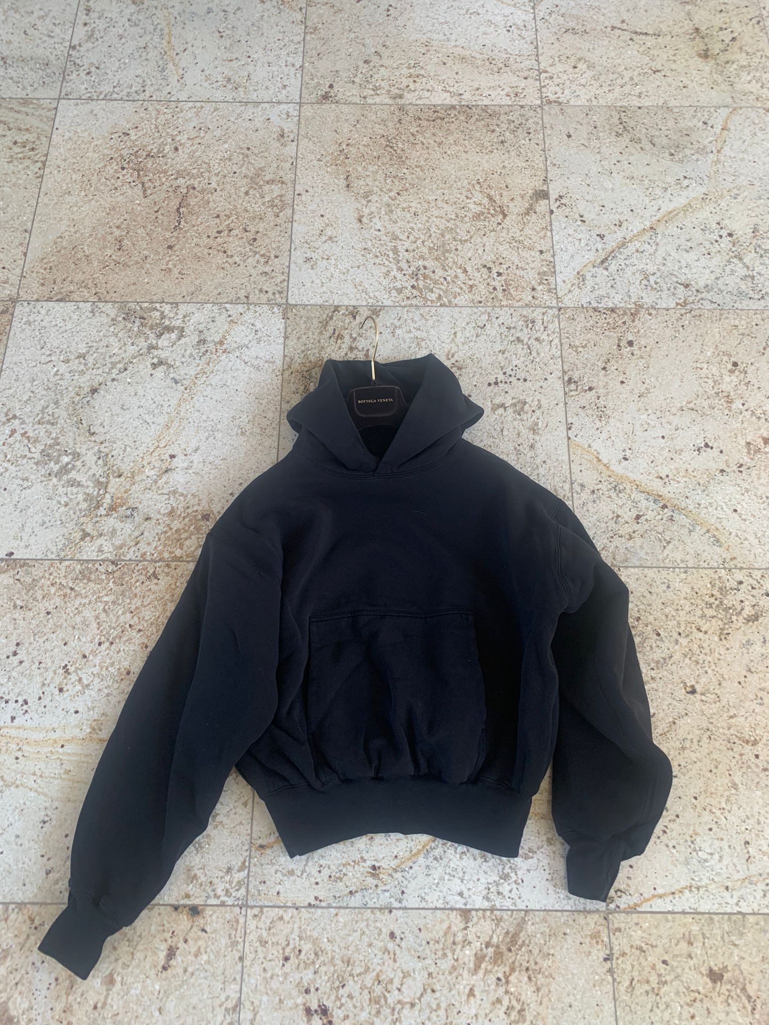 image of Gap x Kanye West Hoodie In Black, Men's (Size Small)
