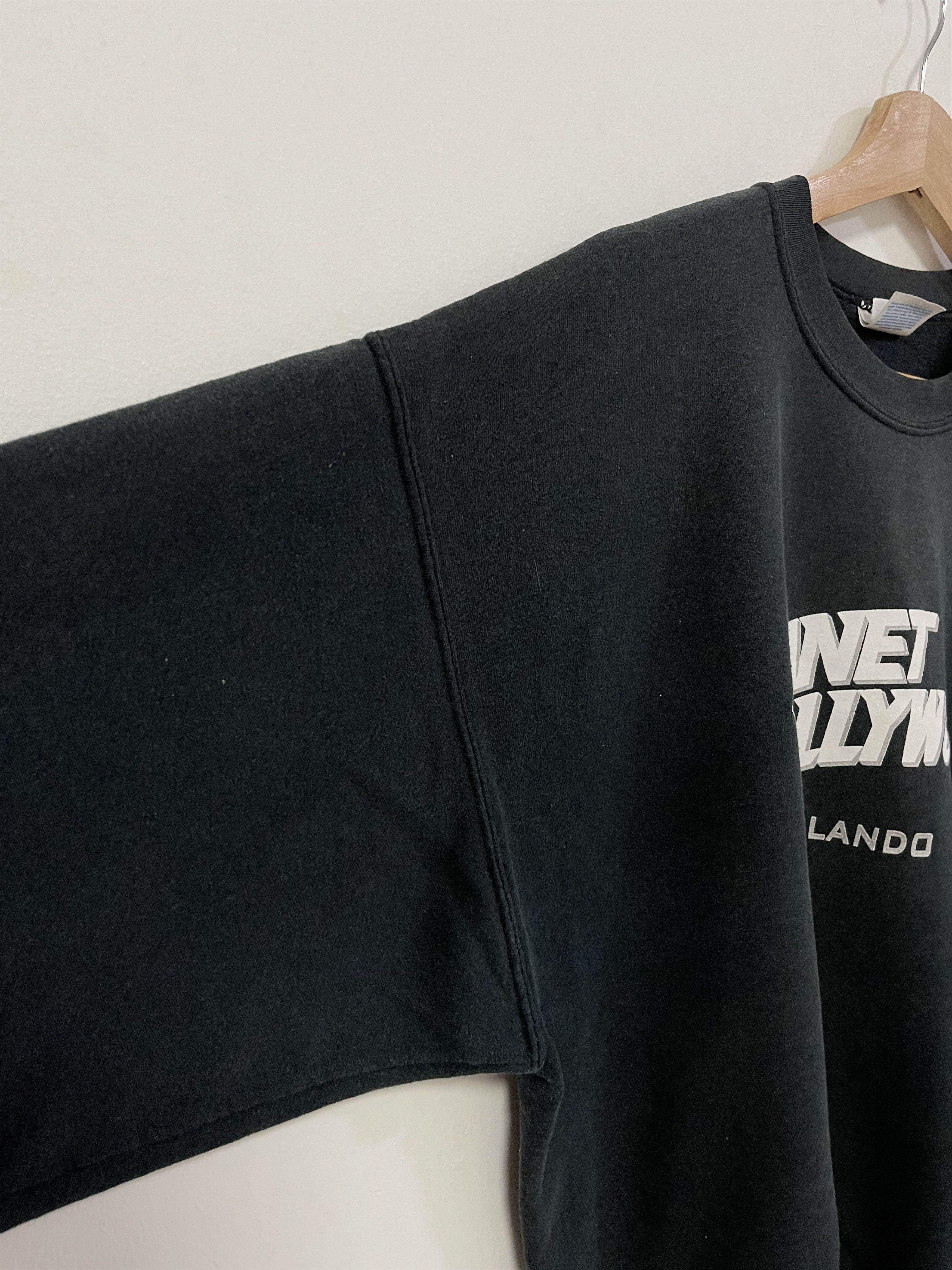 Hanes × Planet Hollywood × Vintage Vintage Planet Hollywood Spellout Crewneck Sweatshirt Size US L / EU 52-54 / 3 - 5 Thumbnail