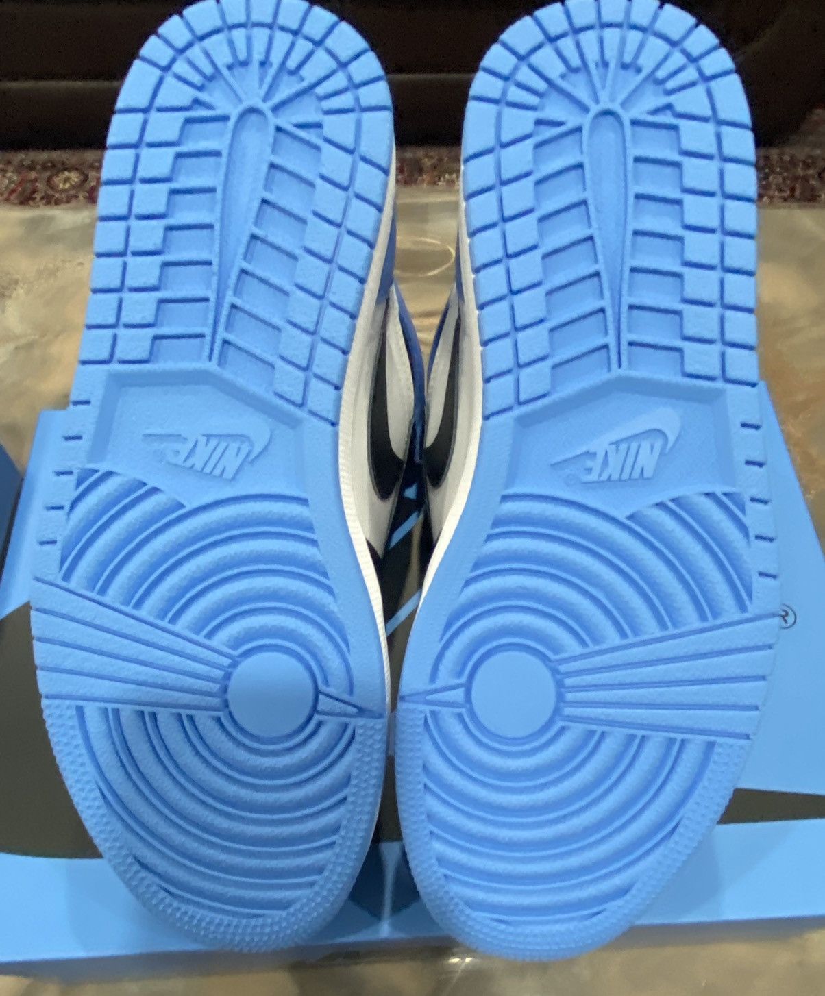 Jordan Brand × Nike AIR JORDAN 1 RETRO HIGH OG “UNC” MENS 8.5 US Size US 8.5 / EU 41-42 - 6 Thumbnail