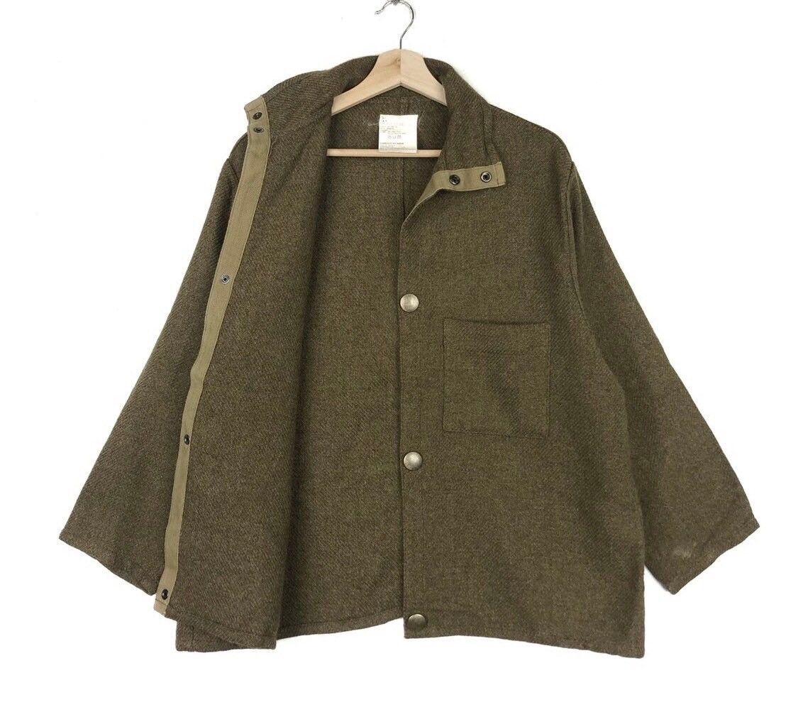 Yohji Yamamoto 🔥80s Yohji Yamamoto Limited Pocket Wool Jacket Size US M / EU 48-50 / 2 - 3 Thumbnail