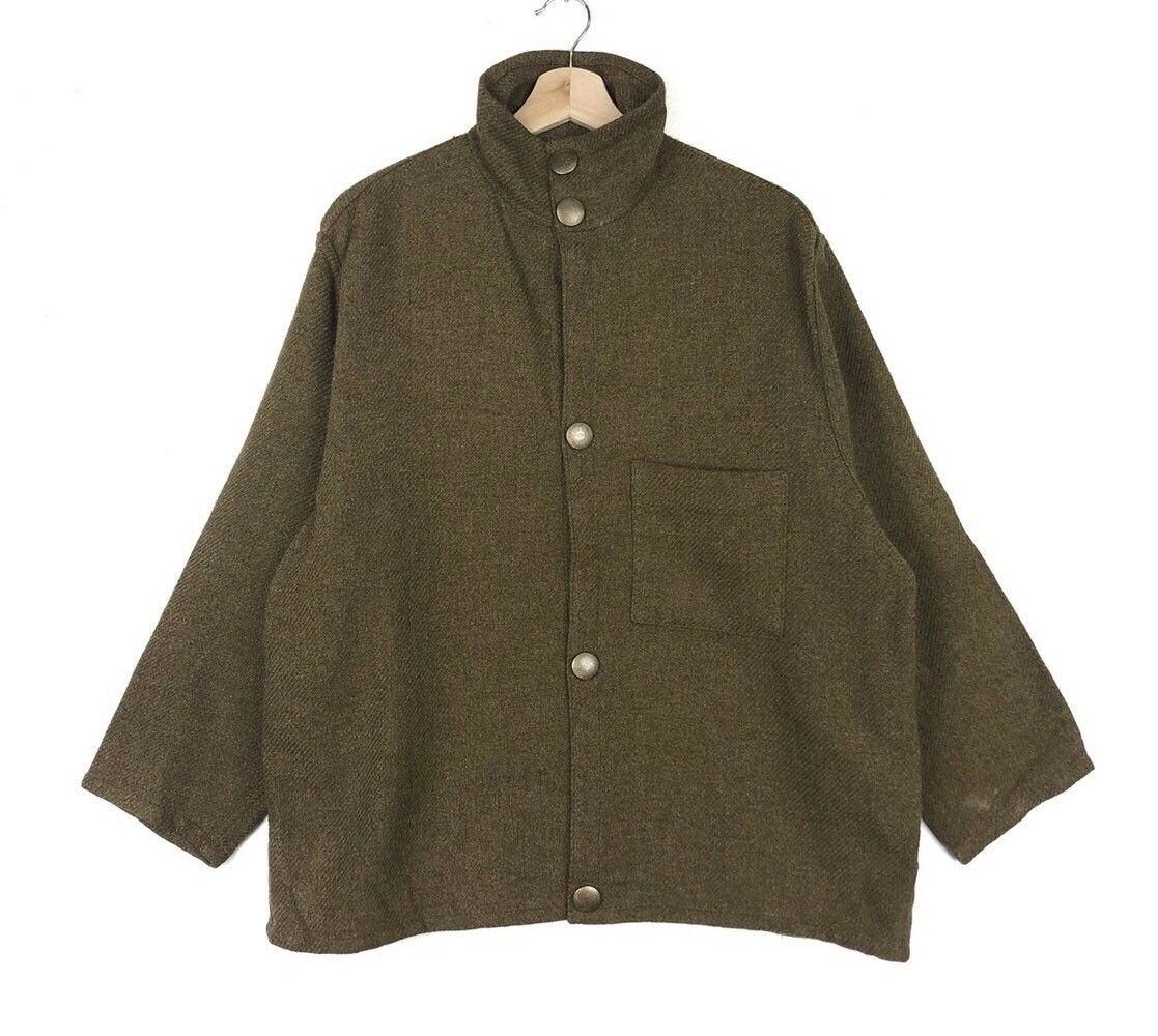 Yohji Yamamoto 🔥80s Yohji Yamamoto Limited Pocket Wool Jacket Size US M / EU 48-50 / 2 - 4 Thumbnail