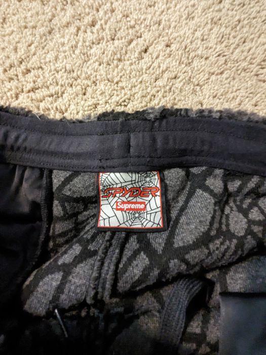 Supreme Supreme x Spyder Web Polar Fleece Pants | Grailed