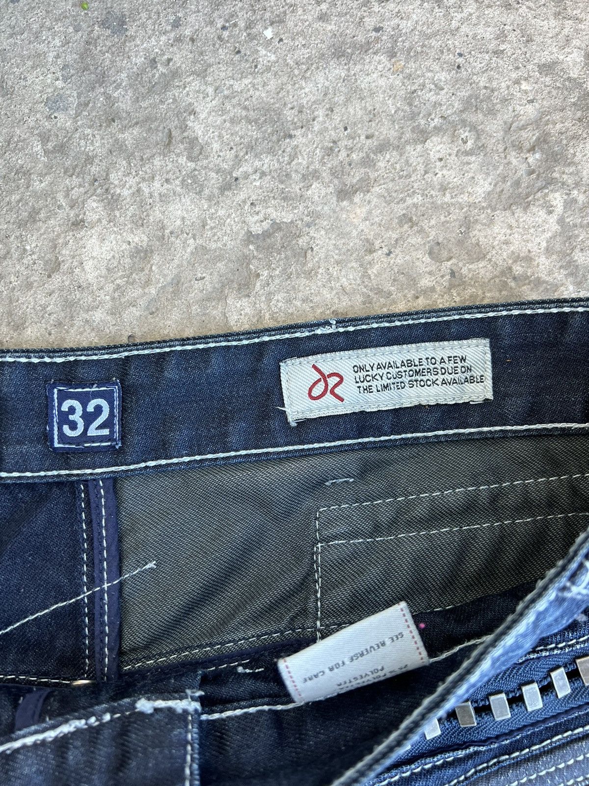Japanese Brand × Vintage Vintage J Rag Multi-Pockets Faded Denim Cargo Pants/Jeans Size US 32 / EU 48 - 13 Thumbnail