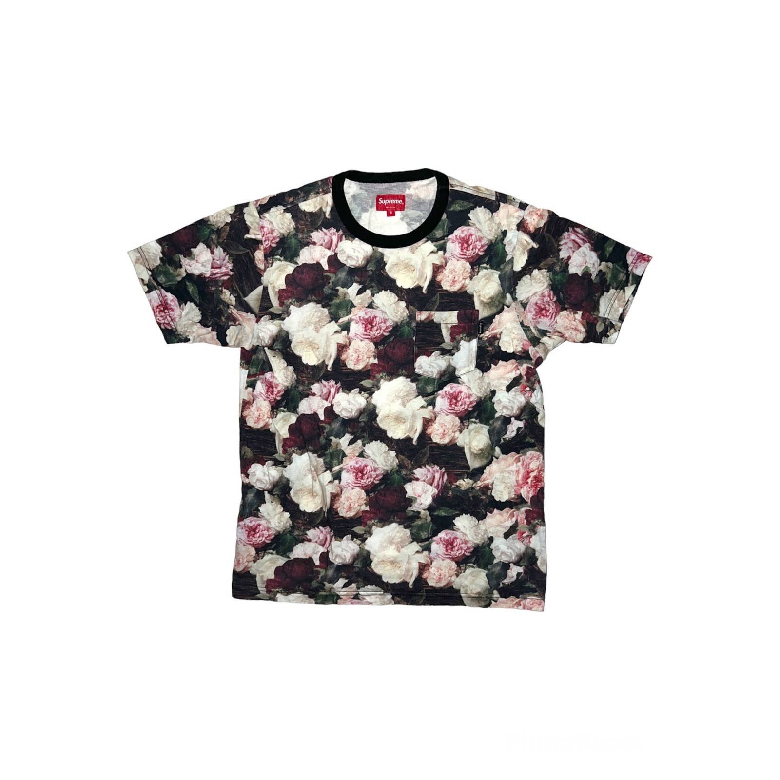 Supreme PCL Joy Division Floral Pocket Tee - Short Sleeve T Shirts