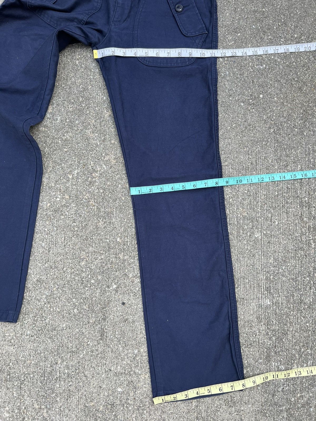 Vintage Vintage UNICO LINEA Japan Moleskin Cotton Work Pant Size US 31 - 3 Thumbnail
