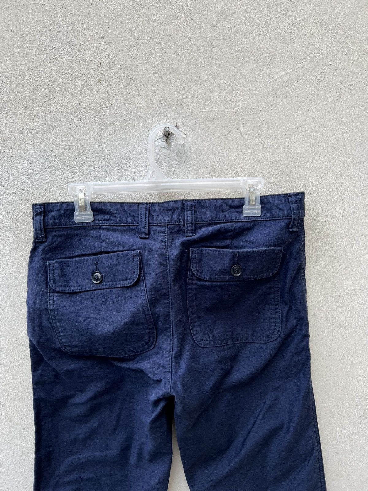 Vintage Vintage UNICO LINEA Japan Moleskin Cotton Work Pant Size US 31 - 15 Thumbnail