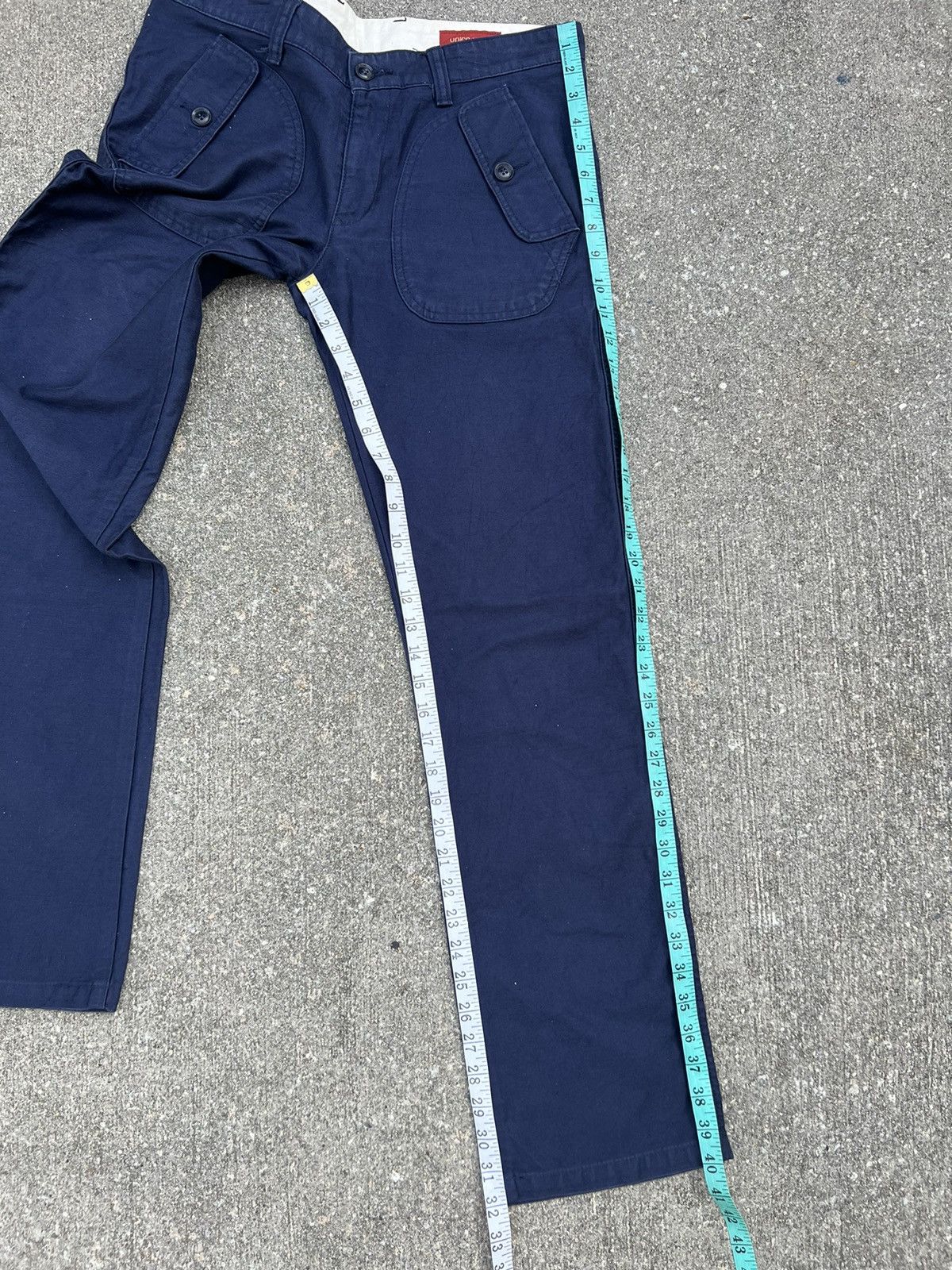 Vintage Vintage UNICO LINEA Japan Moleskin Cotton Work Pant Size US 31 - 4 Thumbnail