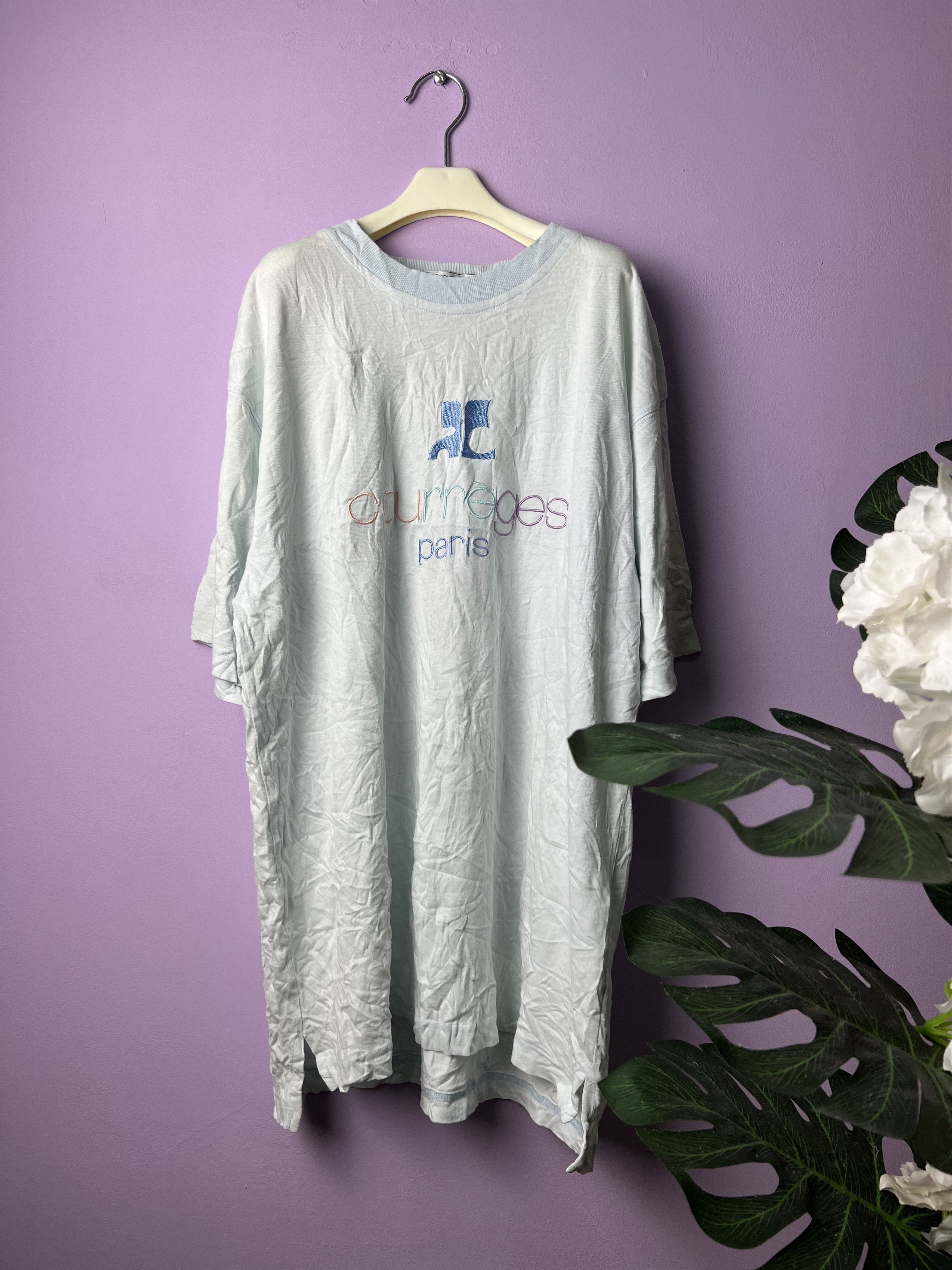 Andre Courreges 🔥Vintage Embroidery Courreges Paris Tees Size US M / EU 48-50 / 2 - 1 Thumbnail