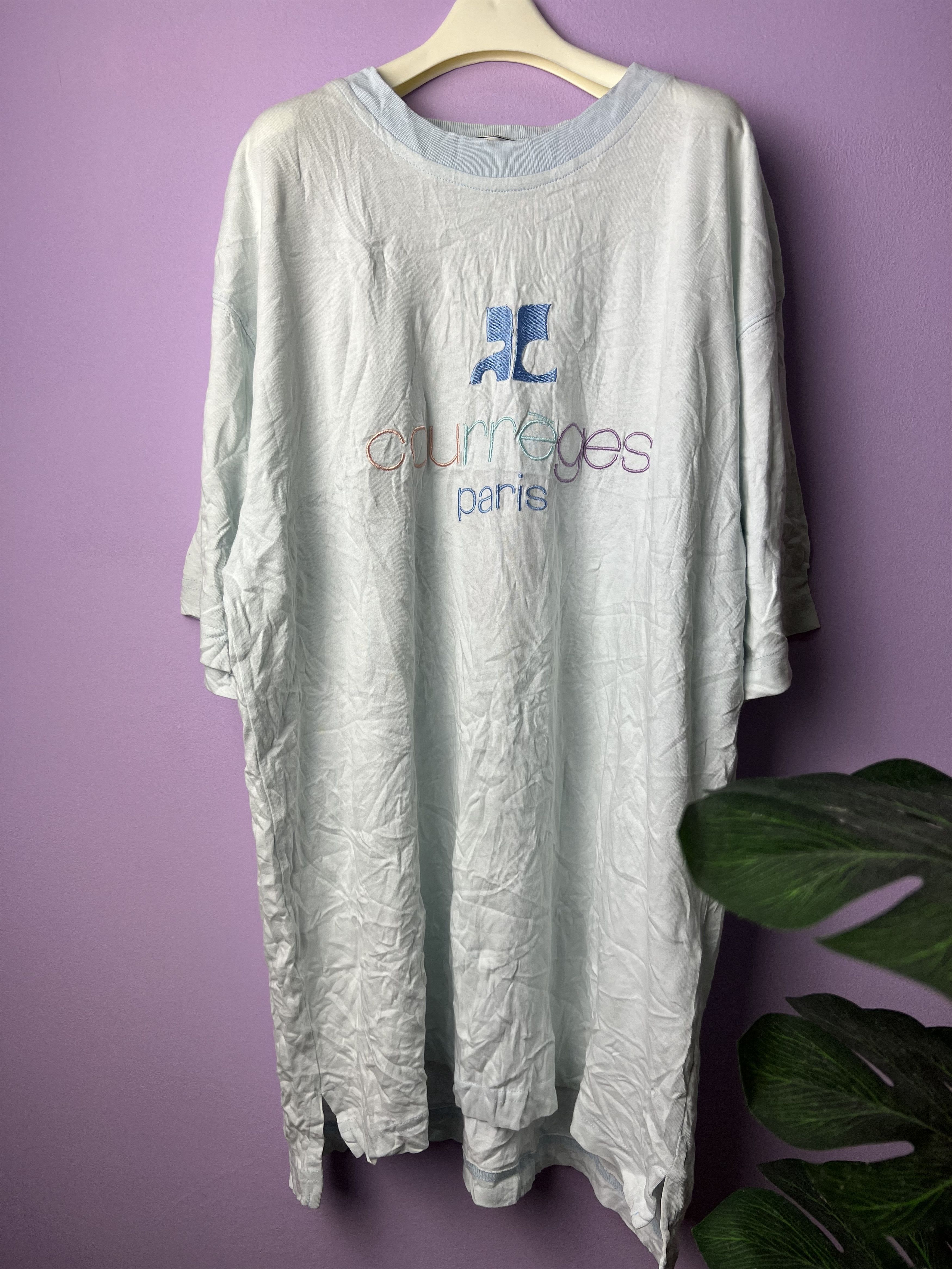 Andre Courreges 🔥Vintage Embroidery Courreges Paris Tees Size US M / EU 48-50 / 2 - 2 Thumbnail