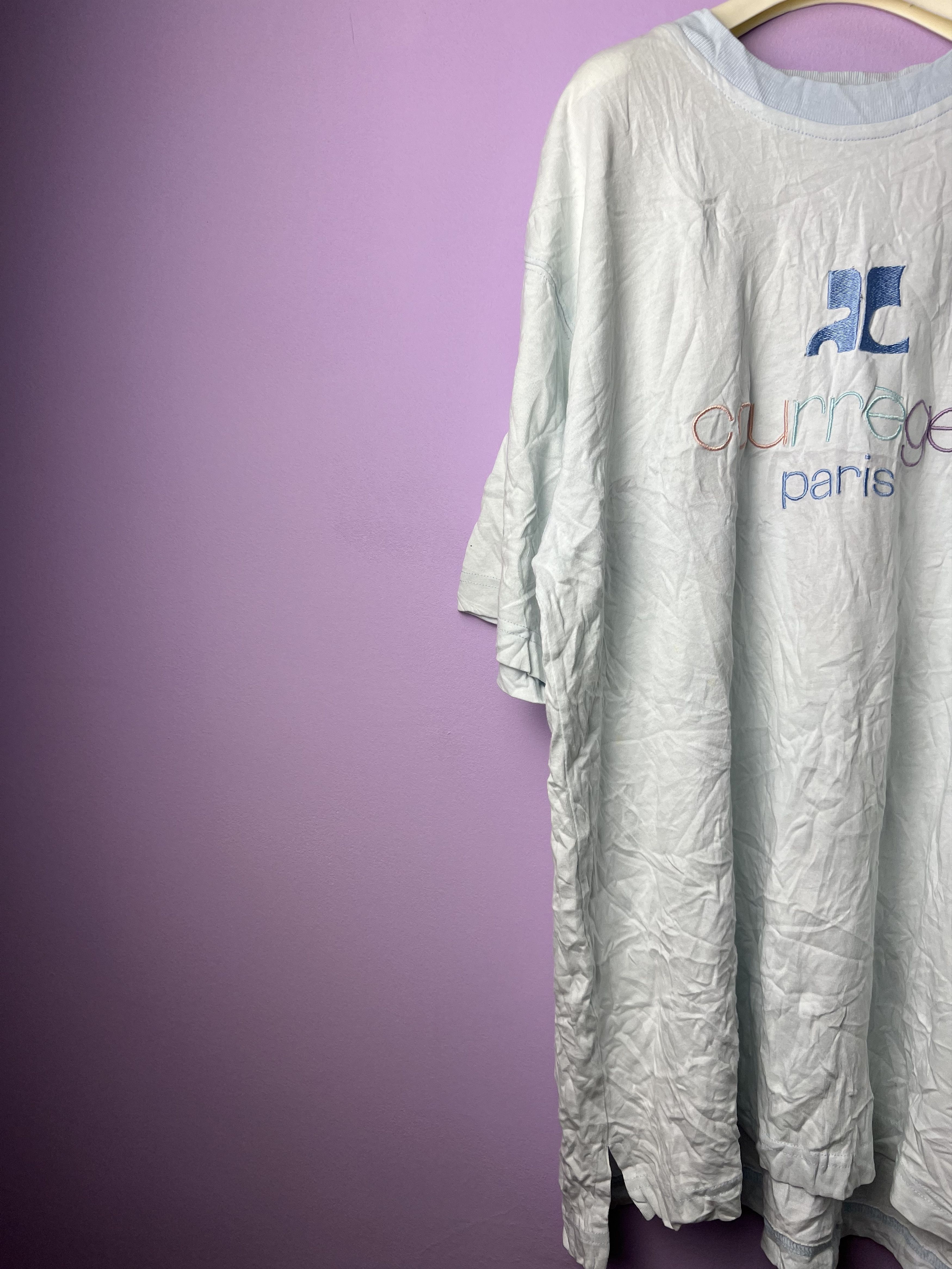 Andre Courreges 🔥Vintage Embroidery Courreges Paris Tees Size US M / EU 48-50 / 2 - 4 Thumbnail