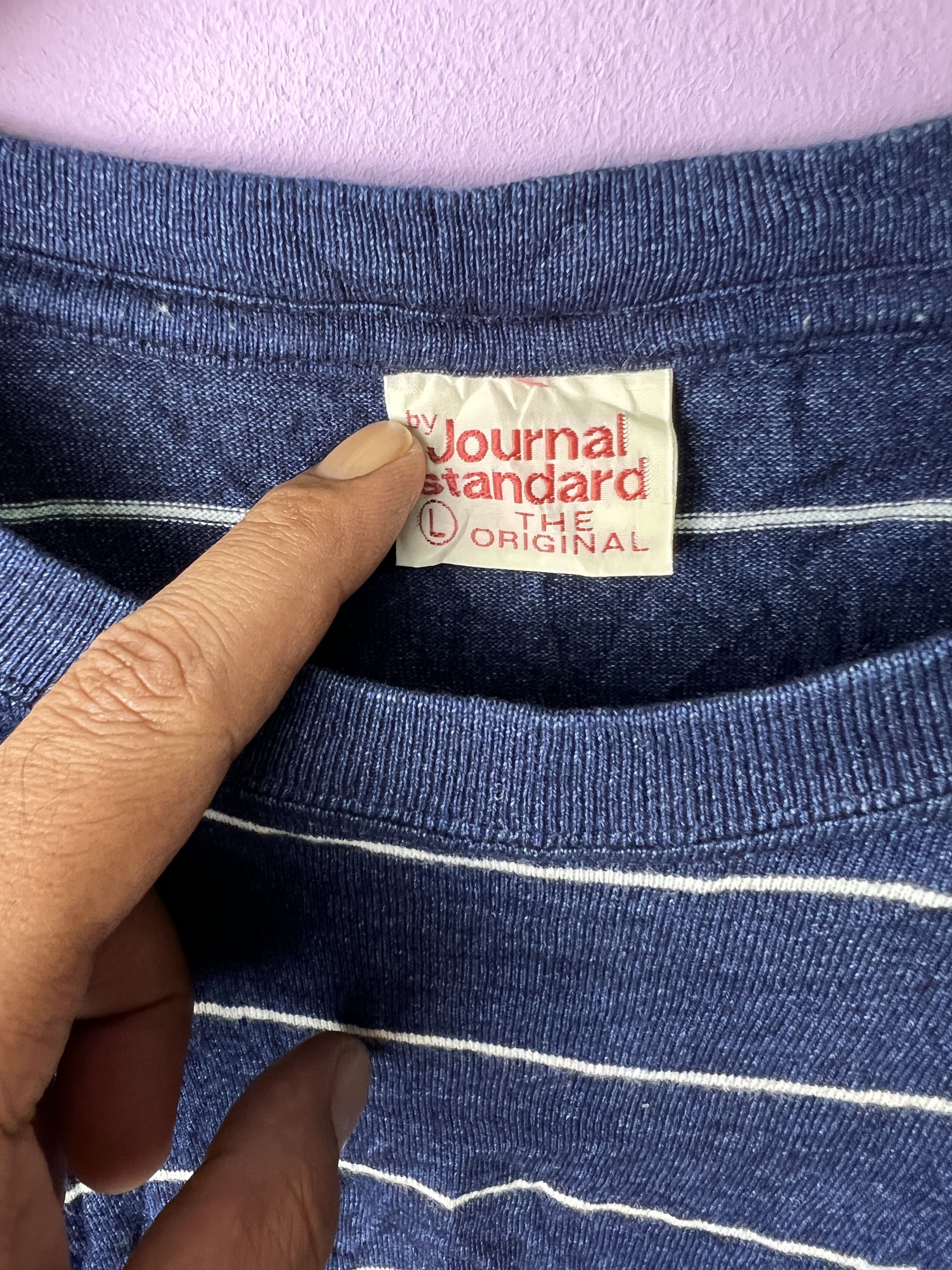 Journal Standard 🔥Journal Standard Stripe Tees Size US M / EU 48-50 / 2 - 9 Thumbnail