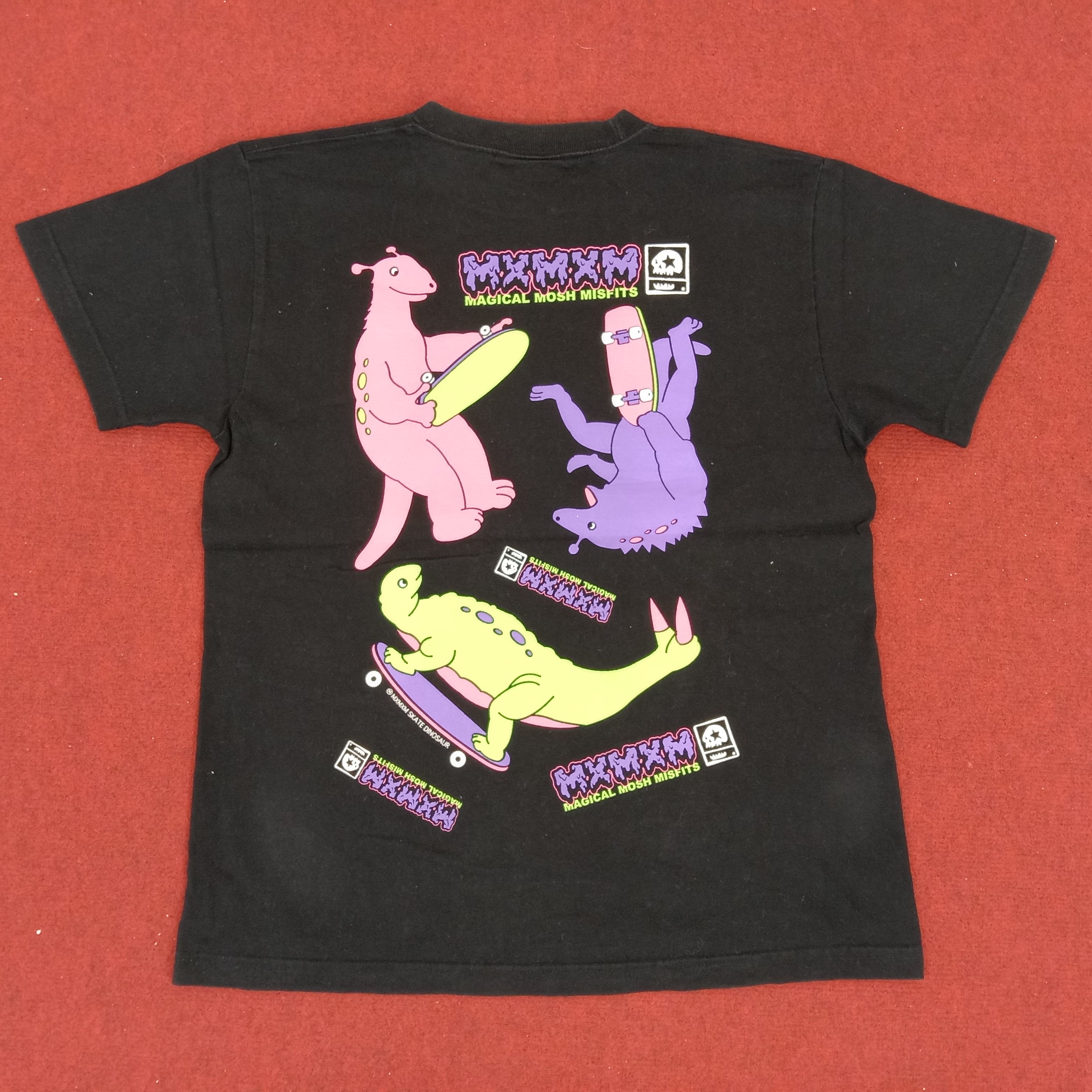 Japanese Brand × Vintage MXMXM Streetwear Skateboard Dinosaur Design Tshirt Size US M / EU 48-50 / 2 - 3 Thumbnail