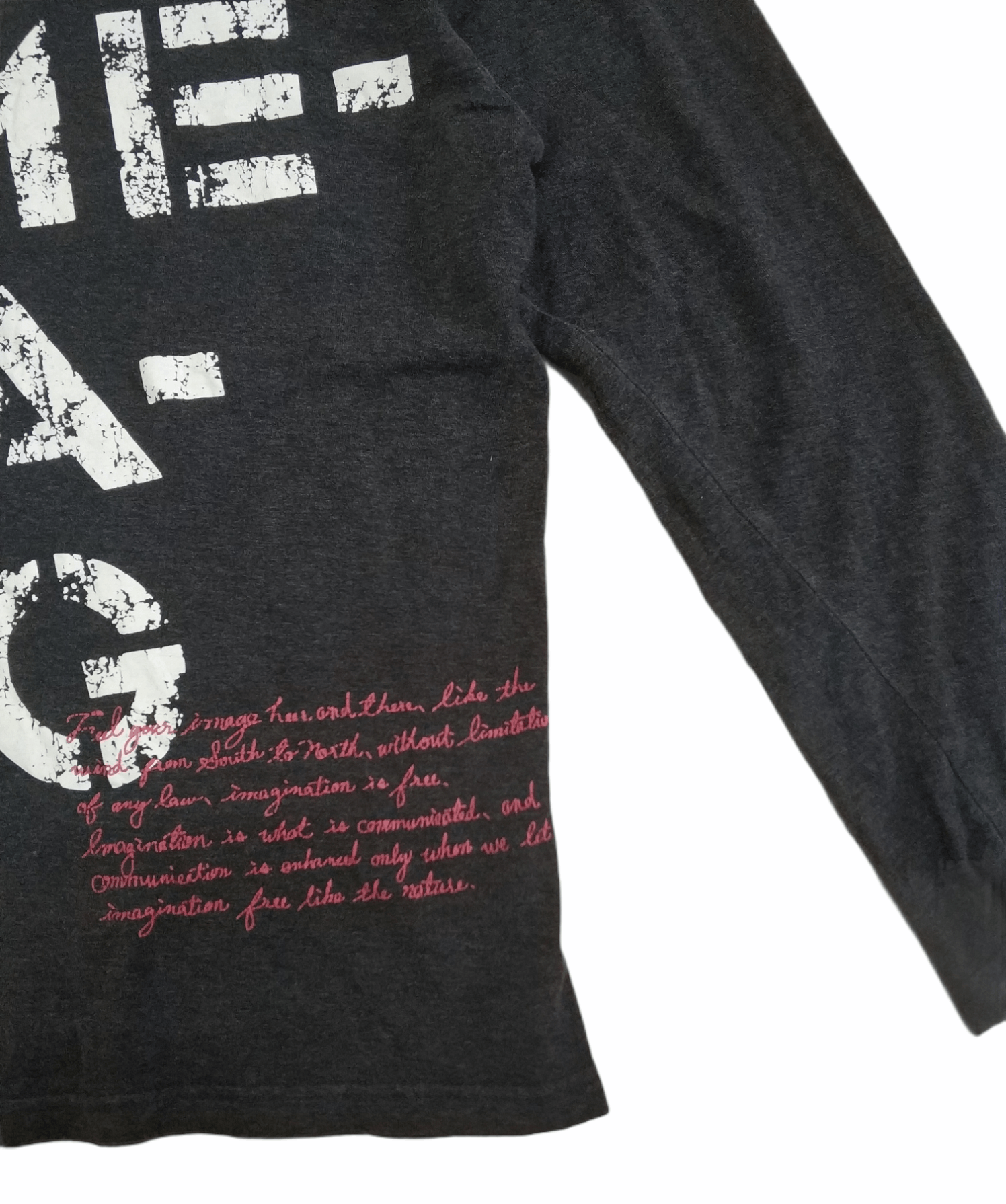 Comme Ca Ism 🔥Comme Ca Walk Overprint Boomerang Long Sleeve Tees Size US M / EU 48-50 / 2 - 2 Thumbnail
