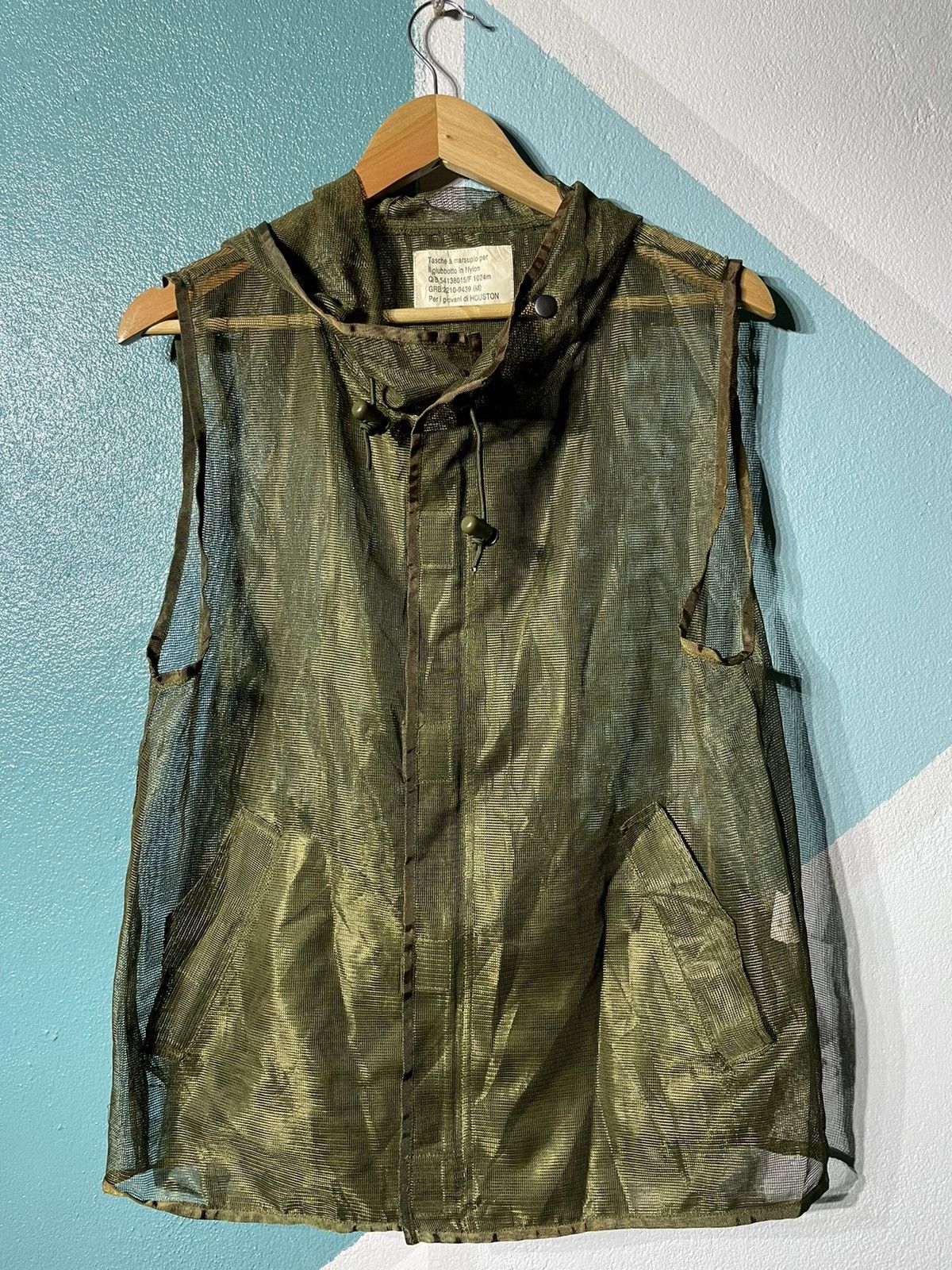 Japanese Brand Houston see through vest makino shoji Size US M / EU 48-50 / 2 - 1 Thumbnail