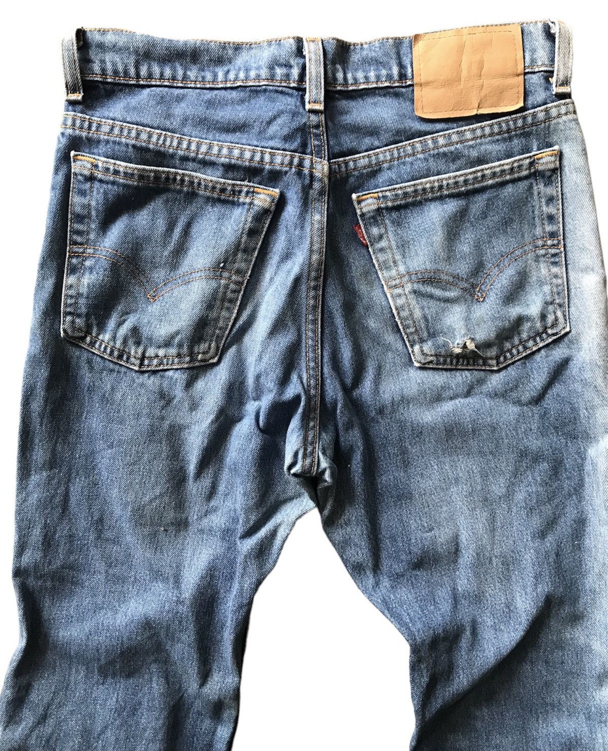 Levi's Flare Vintage Levis 517 Zipper Distressed Made in USA Size US 30 / EU 46 - 7 Thumbnail
