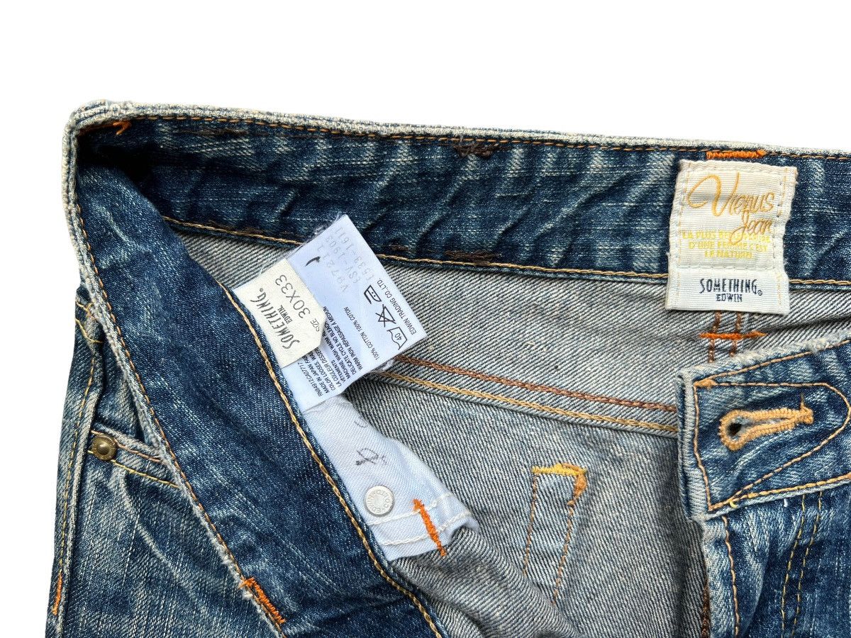 Edwin Edwin Distressed Denim Jeans Flare Jeans 31x32 Size 31" - 11 Thumbnail