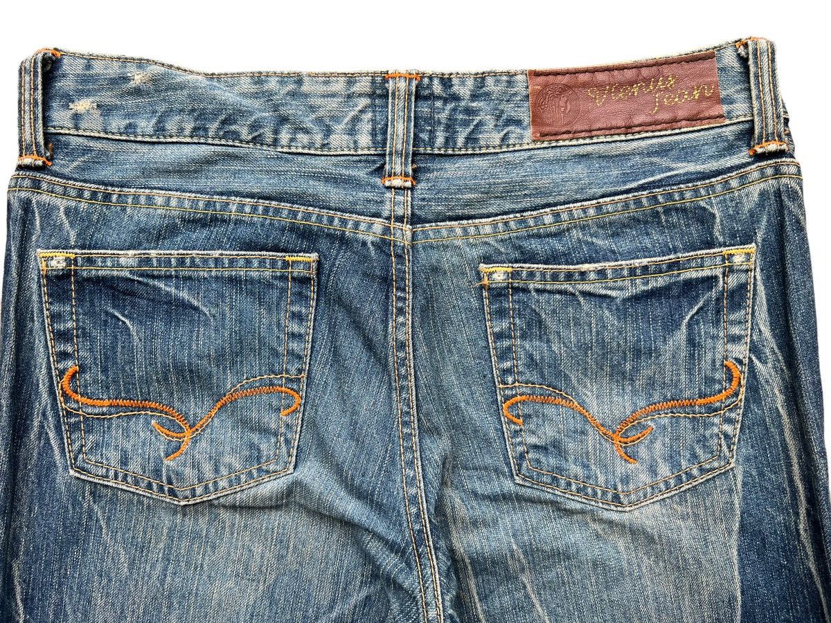 Edwin Edwin Distressed Denim Jeans Flare Jeans 31x32 Size 31" - 8 Thumbnail