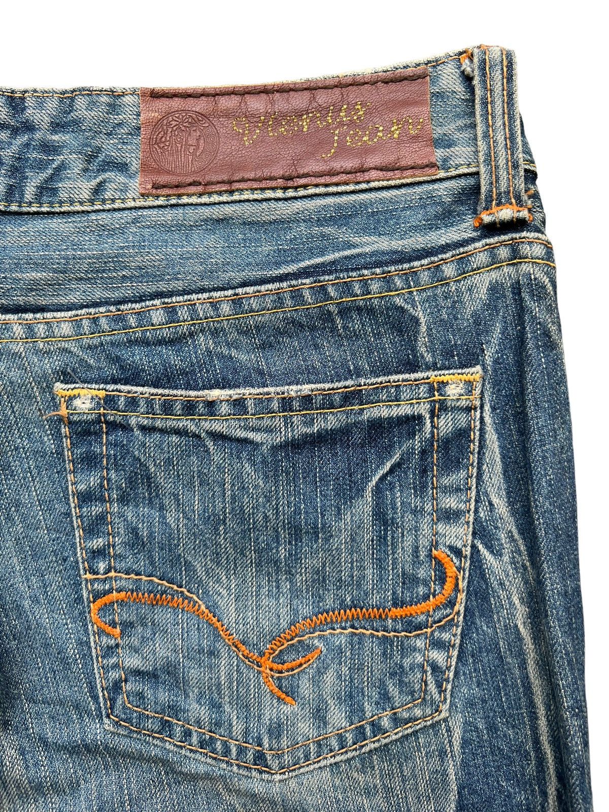 Edwin Edwin Distressed Denim Jeans Flare Jeans 31x32 Size 31" - 10 Thumbnail