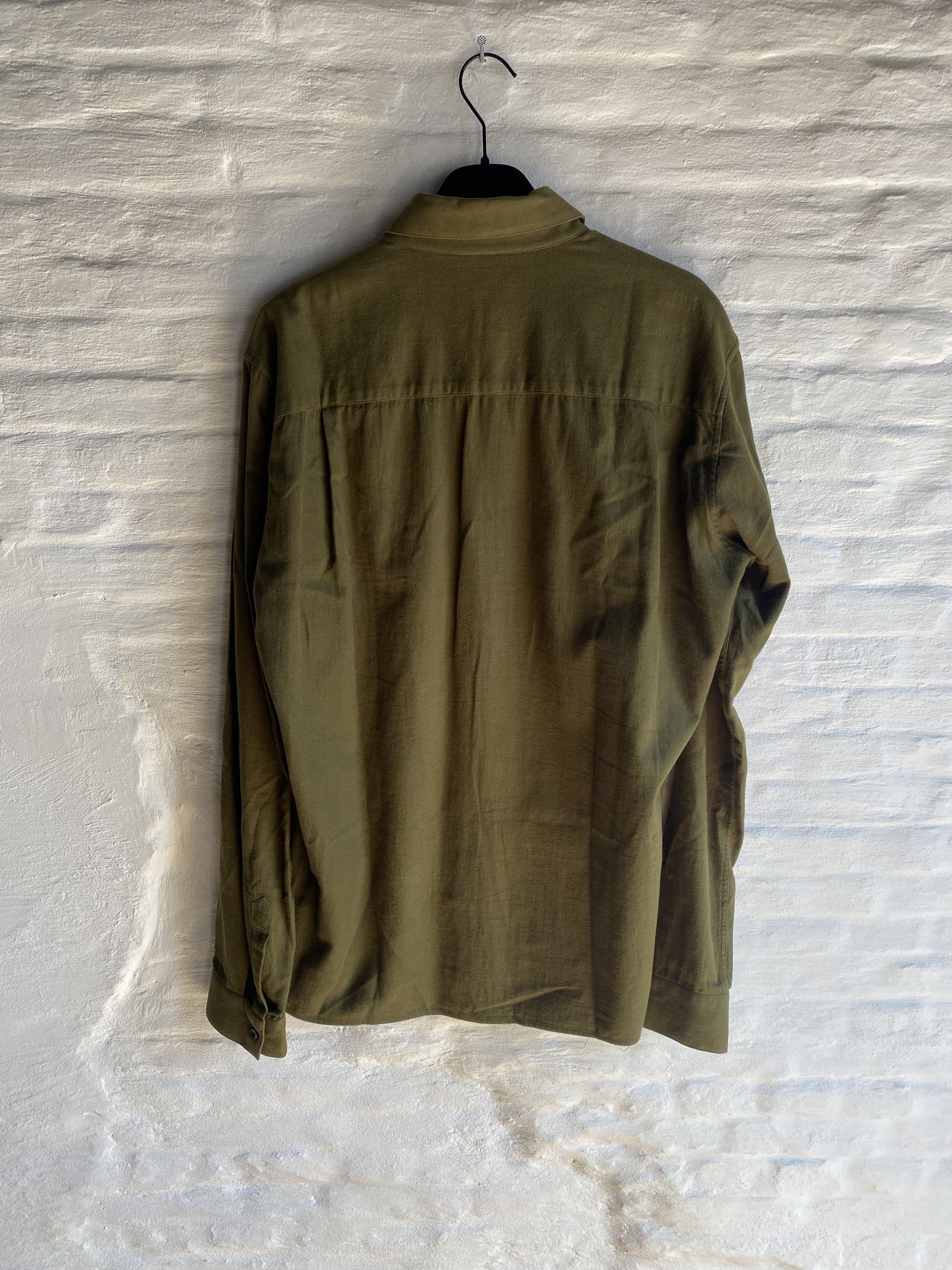 Haider Ackermann Green Haider Shirt Size S Size US S / EU 44-46 / 1 - 6 Thumbnail