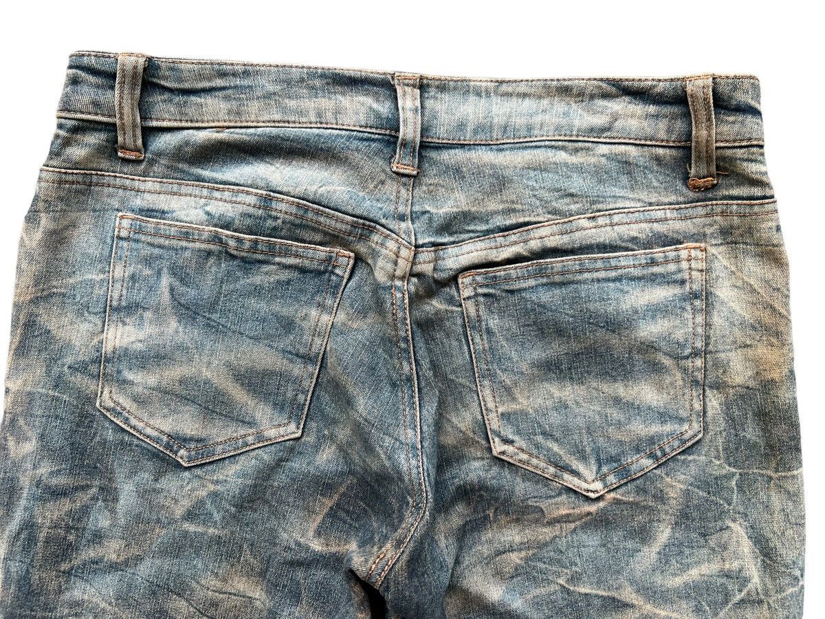 Beauty Beast × Japanese Brand Japanese Faded Distressed Denim Camo Jeans 30x29 Size 30" / US 8 / IT 44 - 7 Thumbnail
