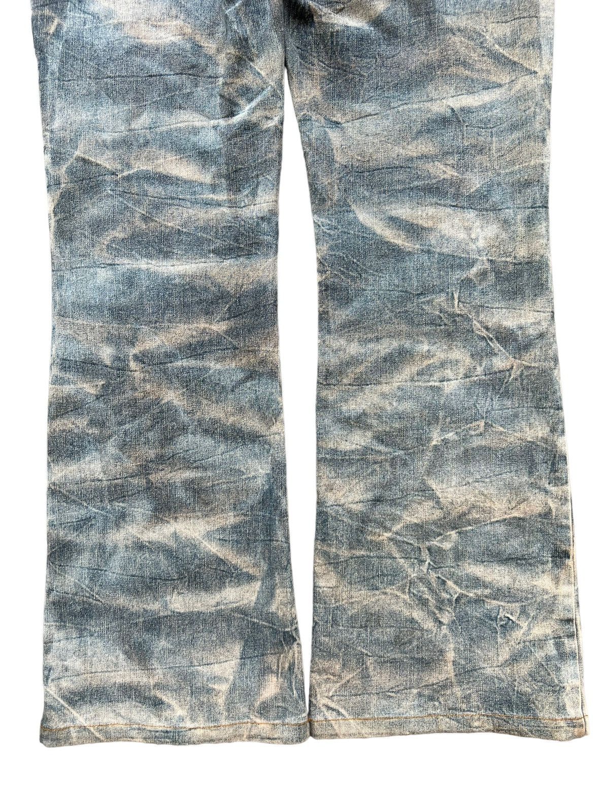 Beauty Beast × Japanese Brand Japanese Faded Distressed Denim Camo Jeans 30x29 Size 30" / US 8 / IT 44 - 5 Thumbnail