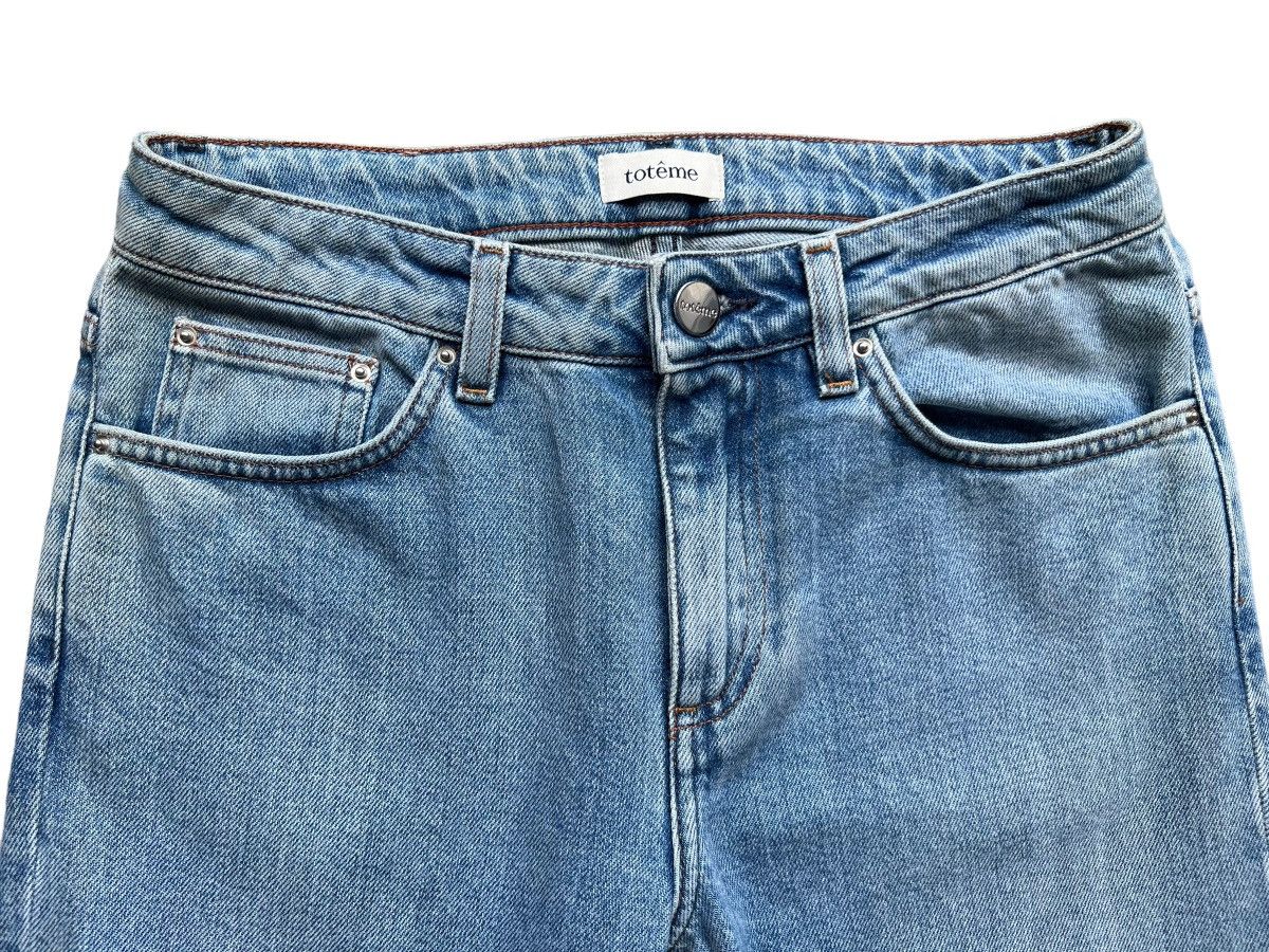 Toteme TOTEME Denim Jeans TOTEME Acid Wash Denim Jeans Size 27" / US 4 / IT 40 - 5 Thumbnail
