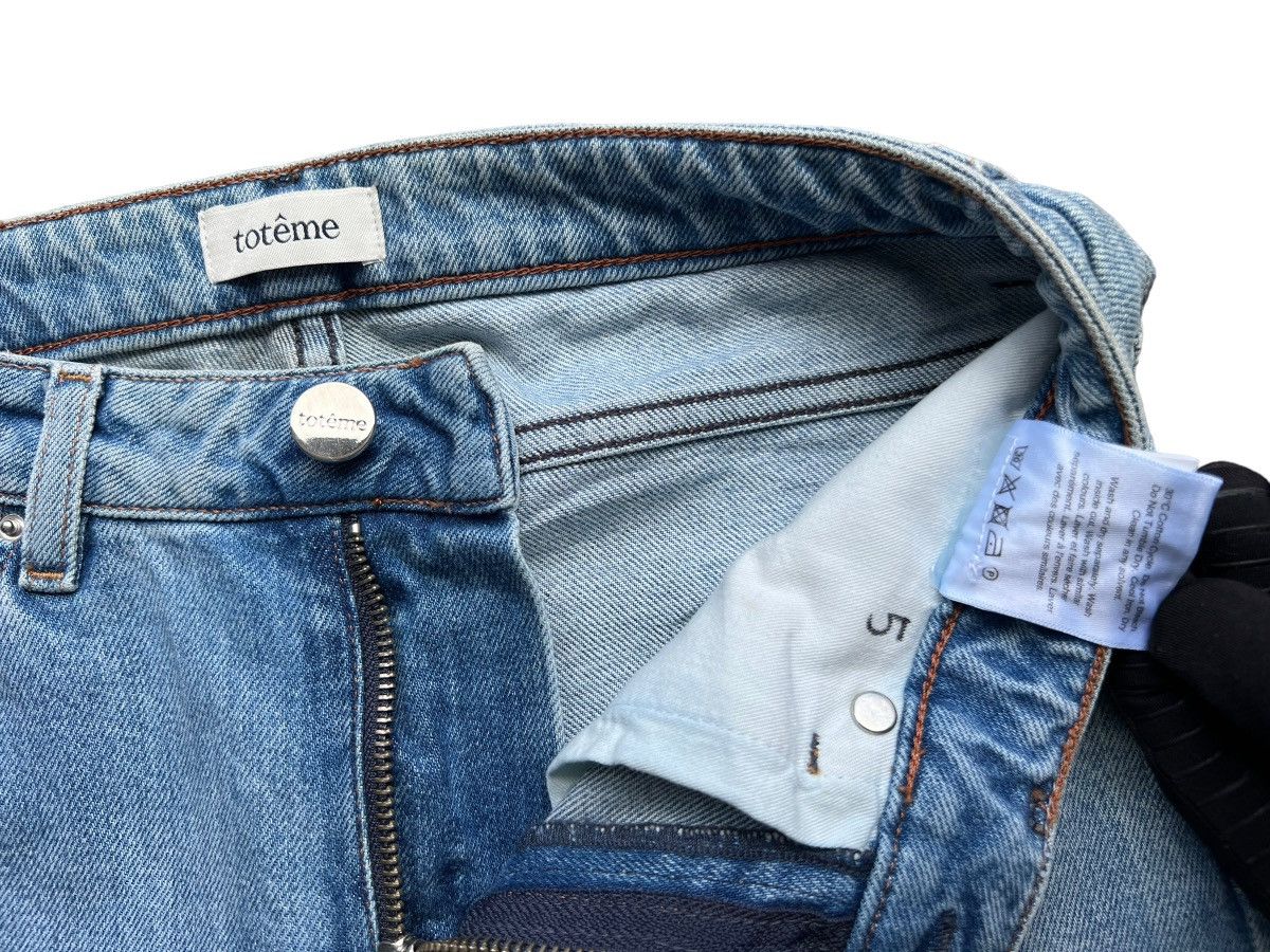 Toteme TOTEME Denim Jeans TOTEME Acid Wash Denim Jeans Size 27" / US 4 / IT 40 - 10 Thumbnail