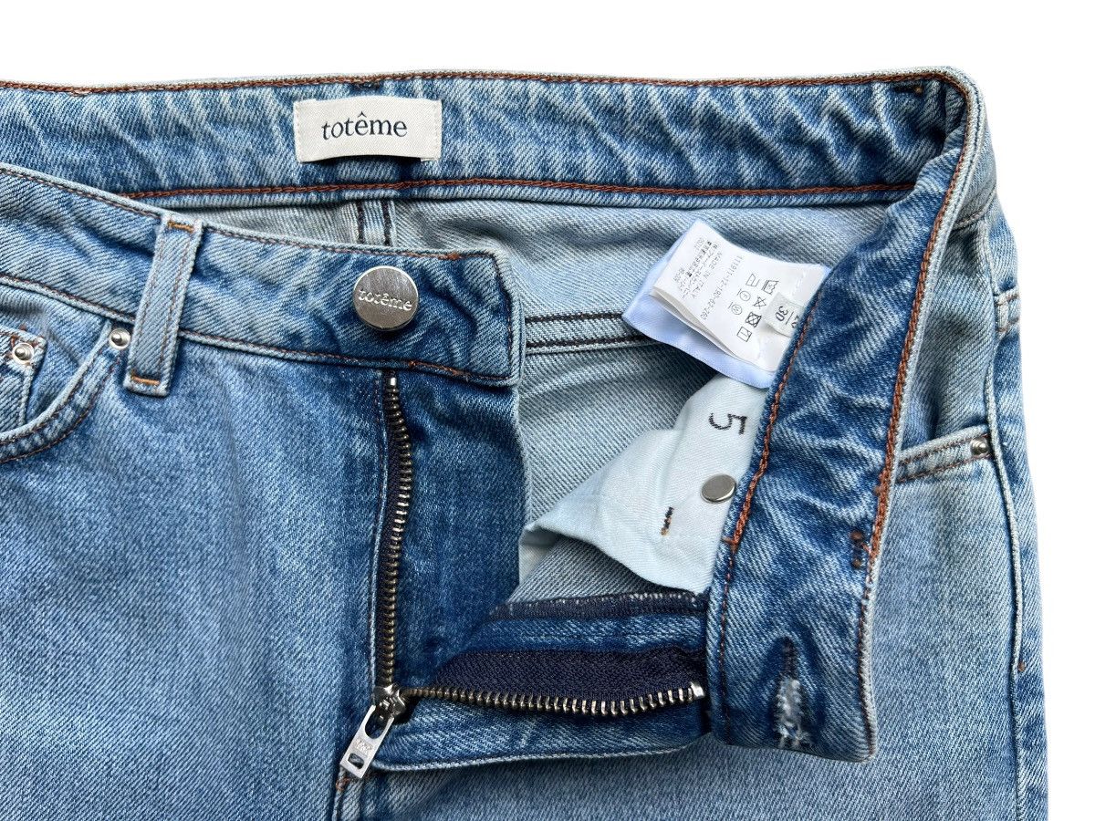 Toteme TOTEME Denim Jeans TOTEME Acid Wash Denim Jeans Size 27" / US 4 / IT 40 - 7 Thumbnail