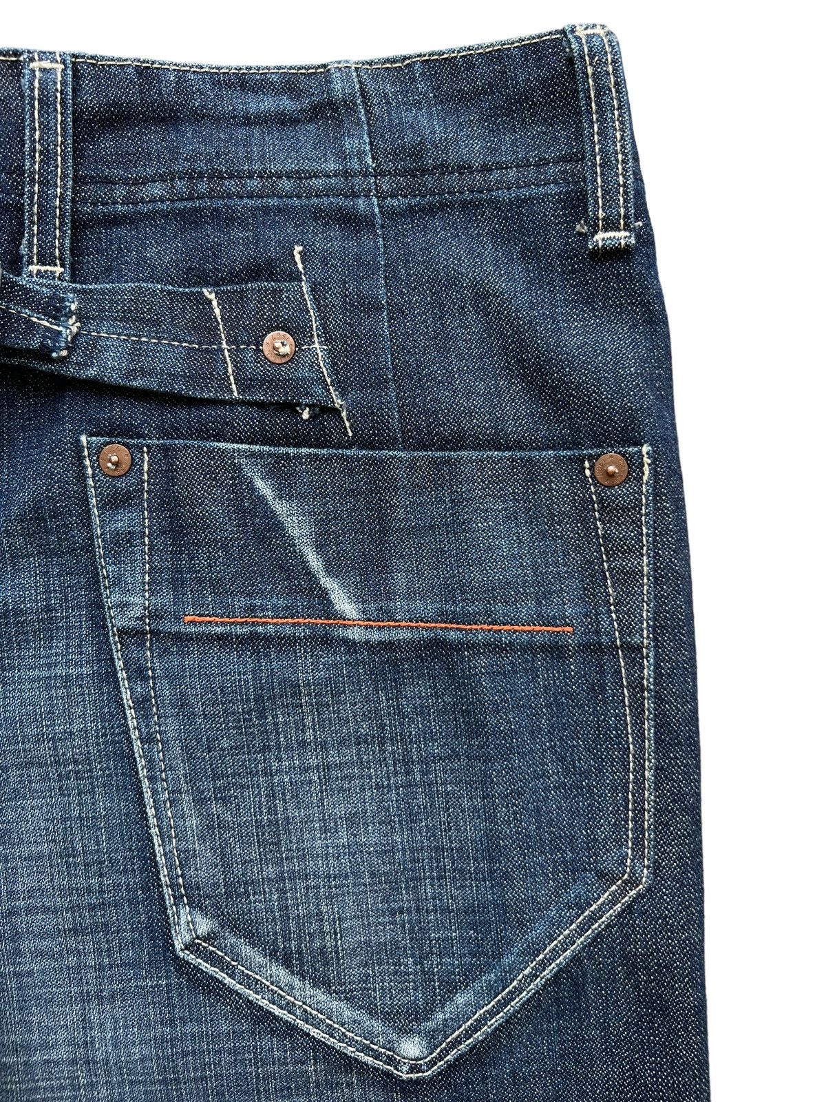 Ralph Lauren Vintage Ralph Lauren Wide Leg Baggy Flare Jeans 32x31 Size 32" / US 10 / IT 46 - 9 Thumbnail