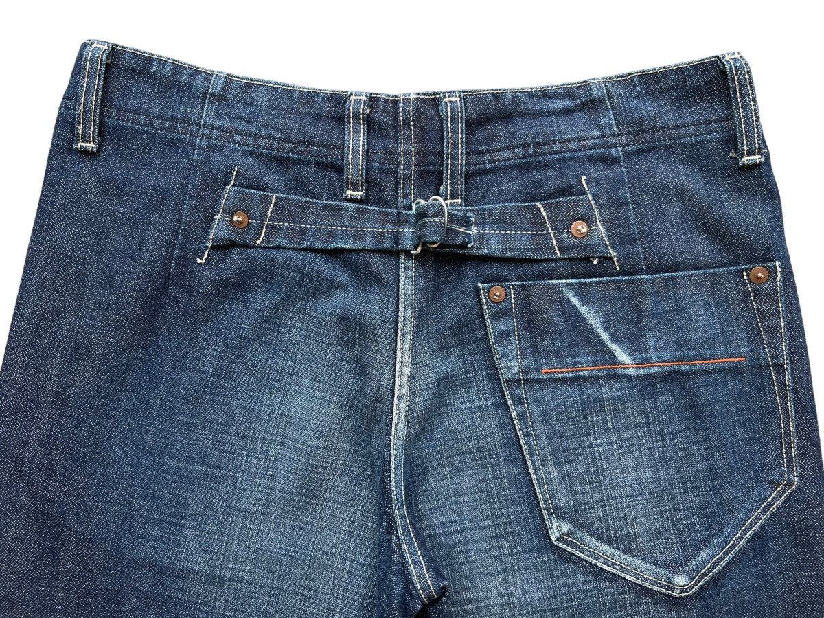 Ralph Lauren Vintage Ralph Lauren Wide Leg Baggy Flare Jeans 32x31 Size 32" / US 10 / IT 46 - 8 Thumbnail