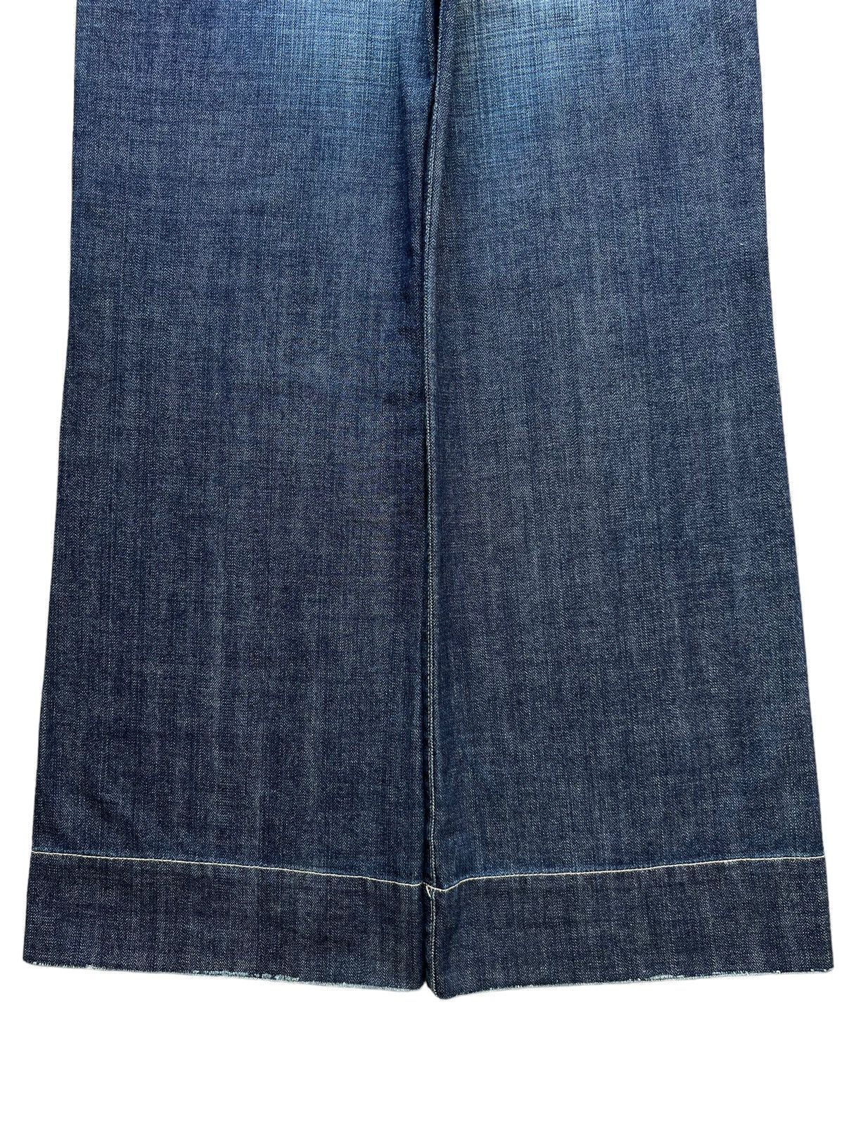 Ralph Lauren Vintage Ralph Lauren Wide Leg Baggy Flare Jeans 32x31 Size 32" / US 10 / IT 46 - 6 Thumbnail