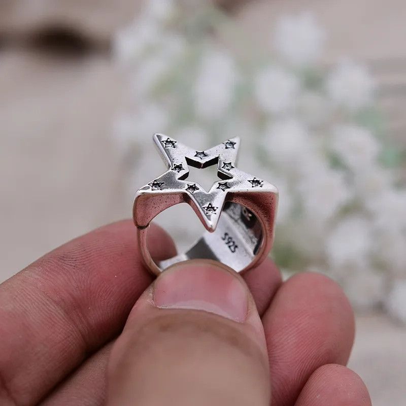 Jewelry Star Shiny Ring Size ONE SIZE - 3 Thumbnail