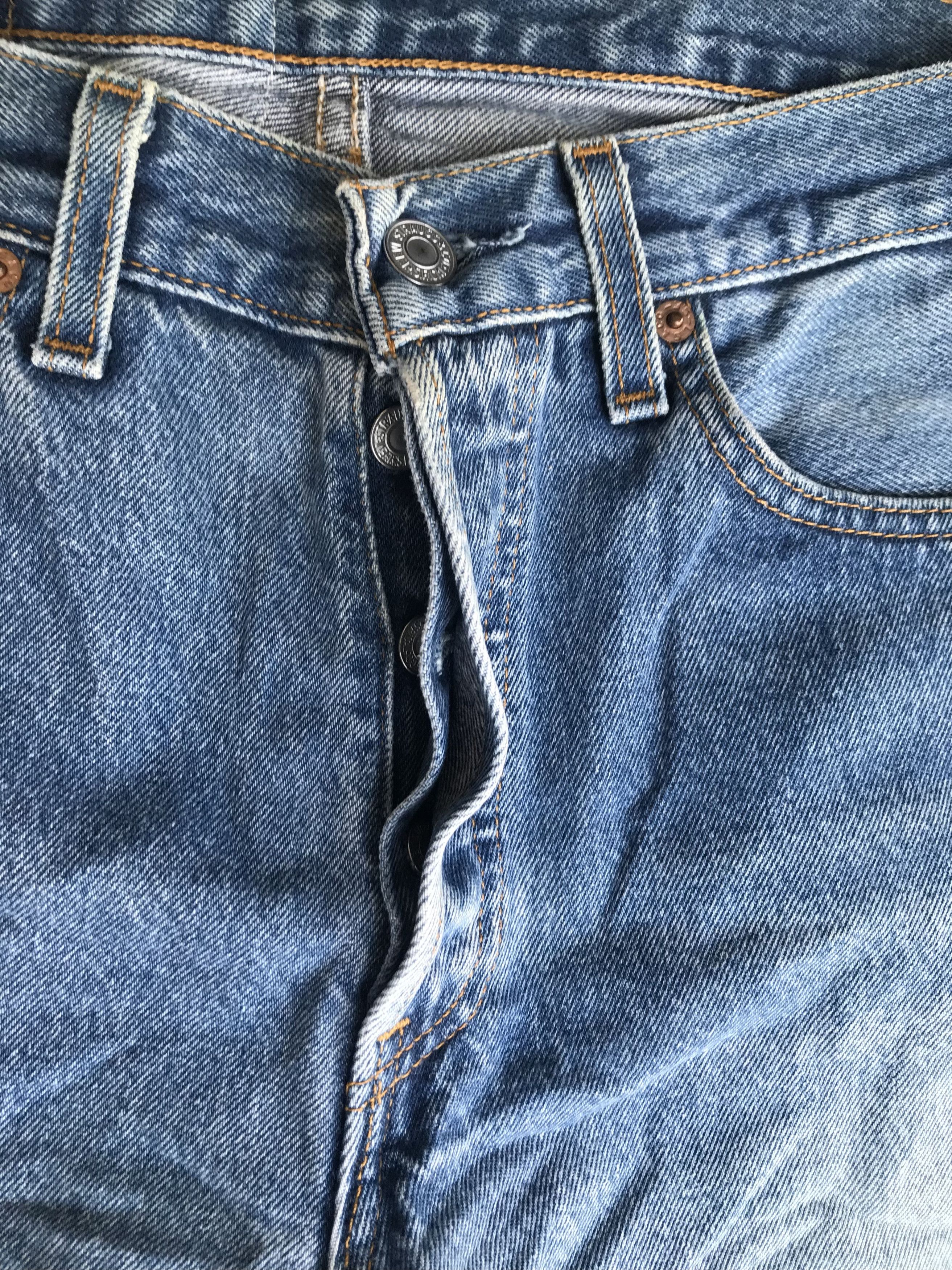 Levi's Levis 501 Buttonfly X Naked Bunch Made in USA Size US 30 / EU 46 - 6 Thumbnail