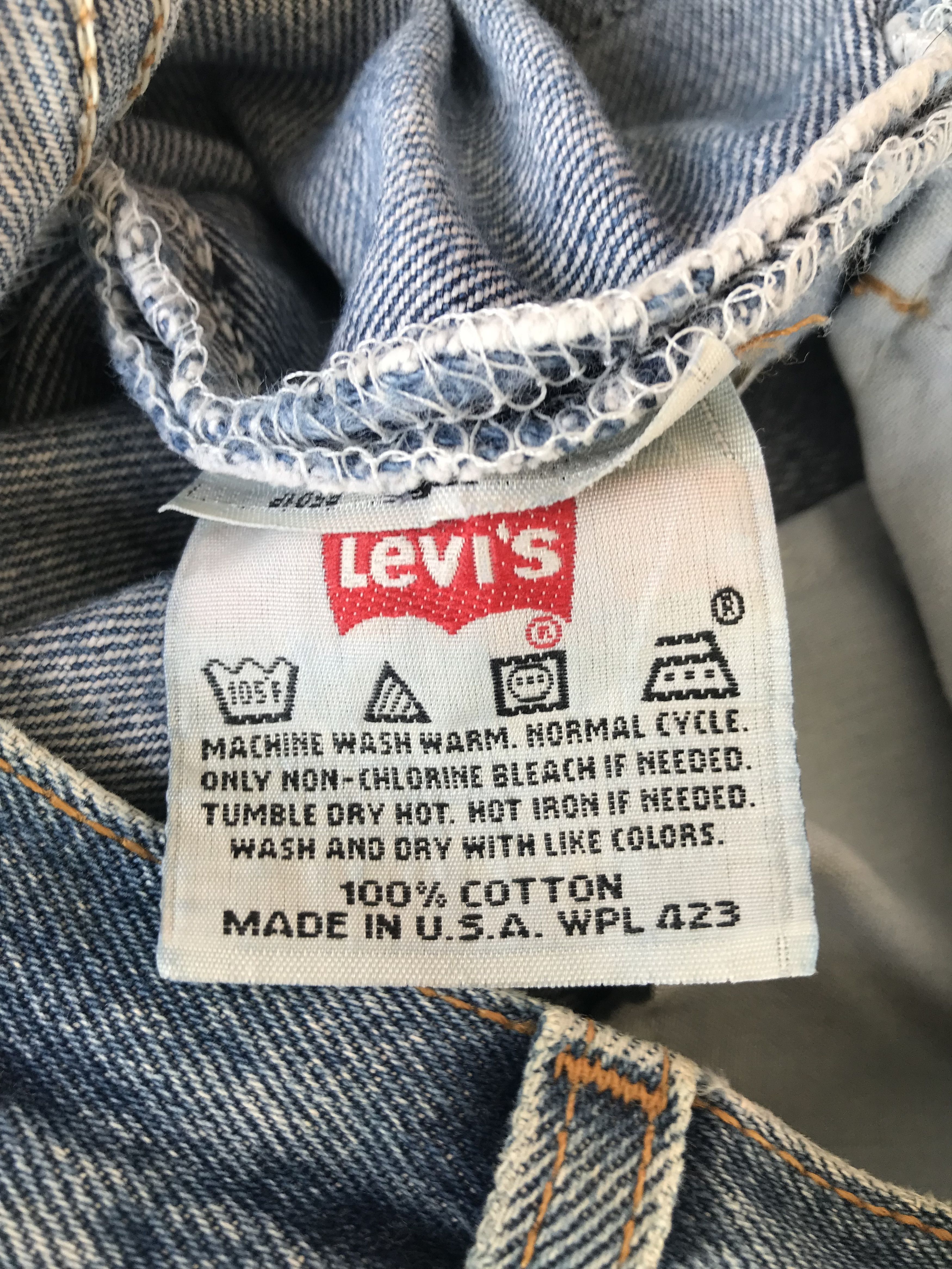 Levi's Levis 501 Buttonfly X Naked Bunch Made in USA Size US 30 / EU 46 - 12 Thumbnail