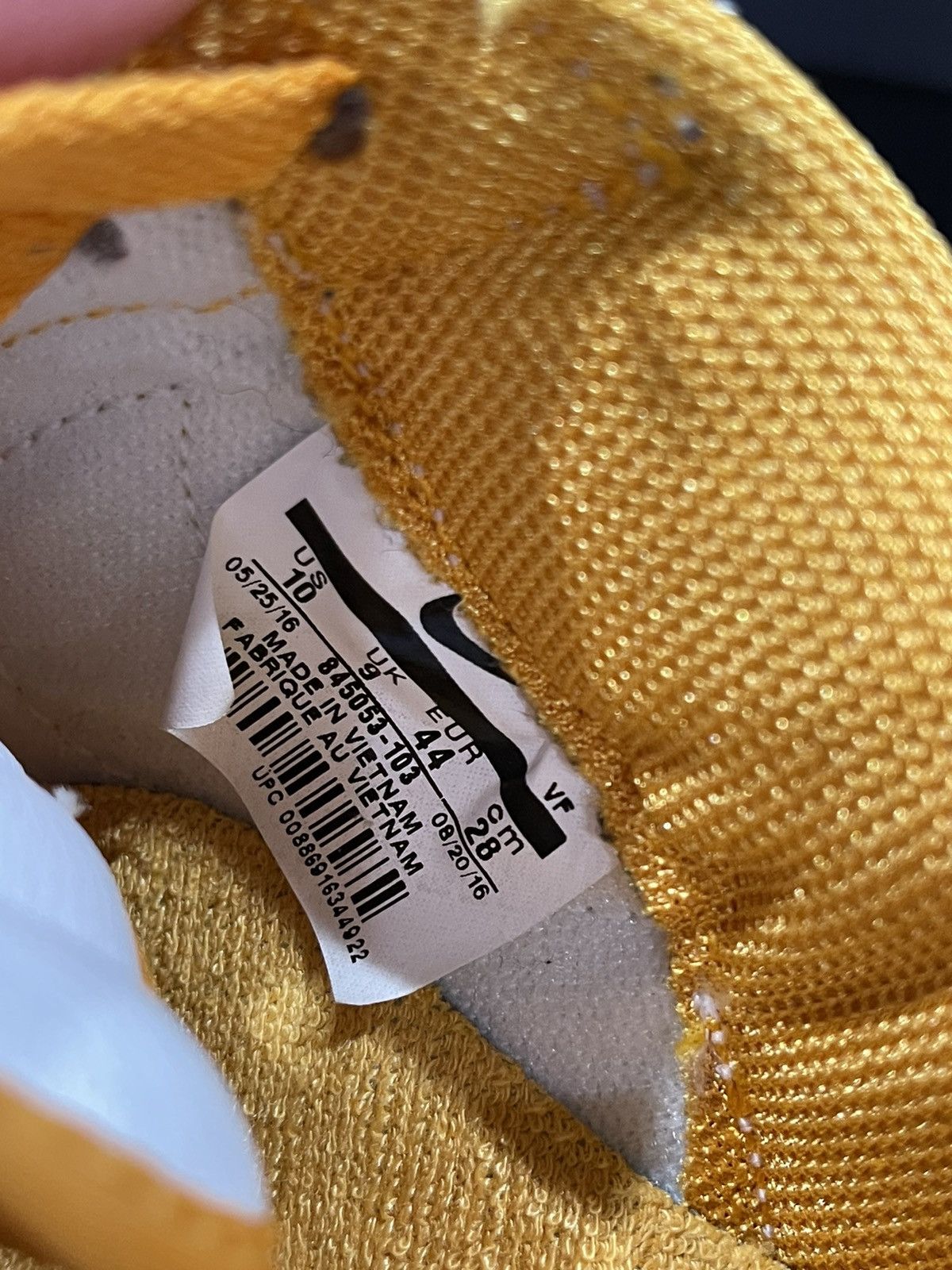 Nike Nike Air Force 1 Low Los Angeles LA White / Orange 2016 Size US 10 / EU 43 - 8 Thumbnail