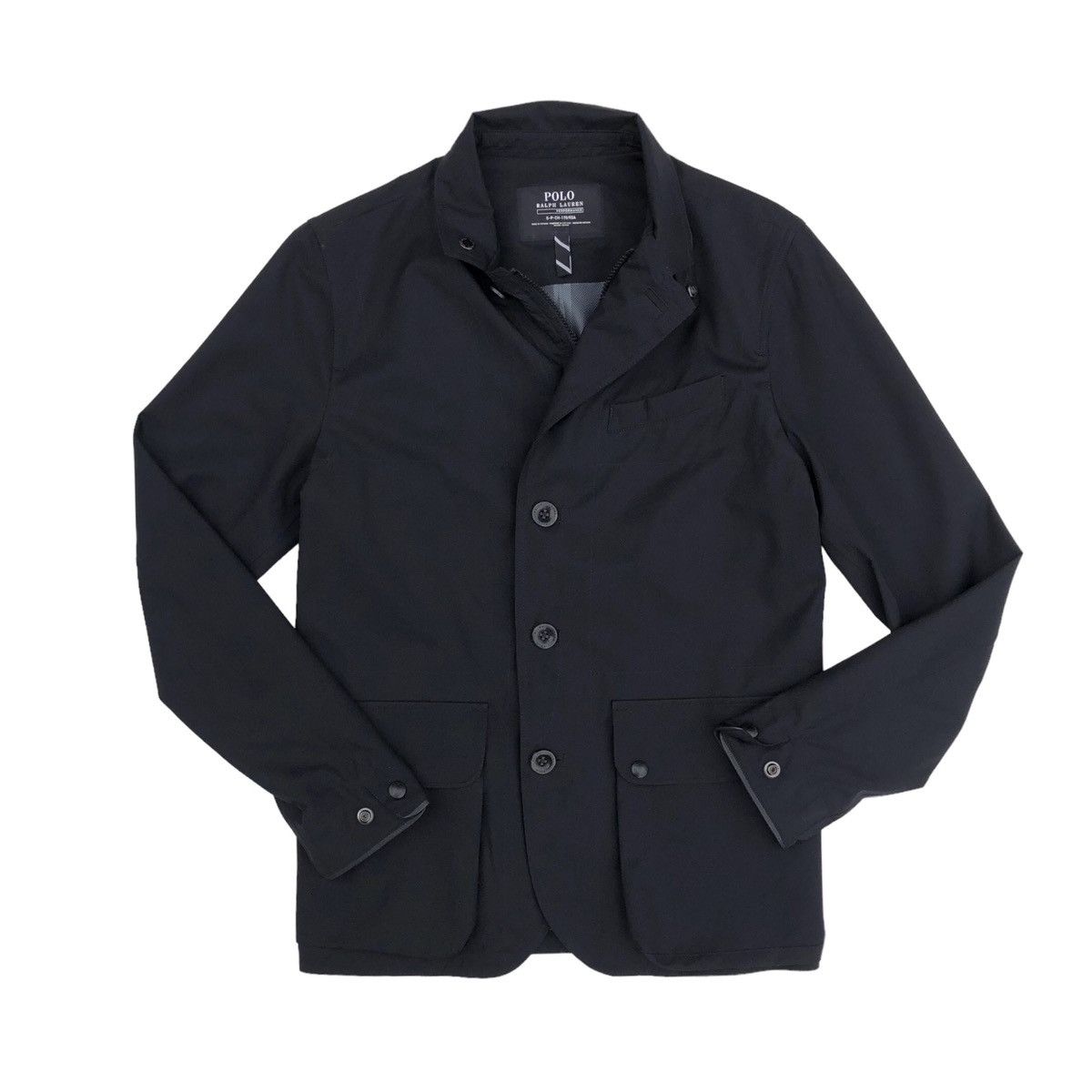 Polo Ralph Lauren Polo Ralph Lauren Water Repellent Waxed Jacket Leather Trim Size US S / EU 44-46 / 1 - 1 Thumbnail