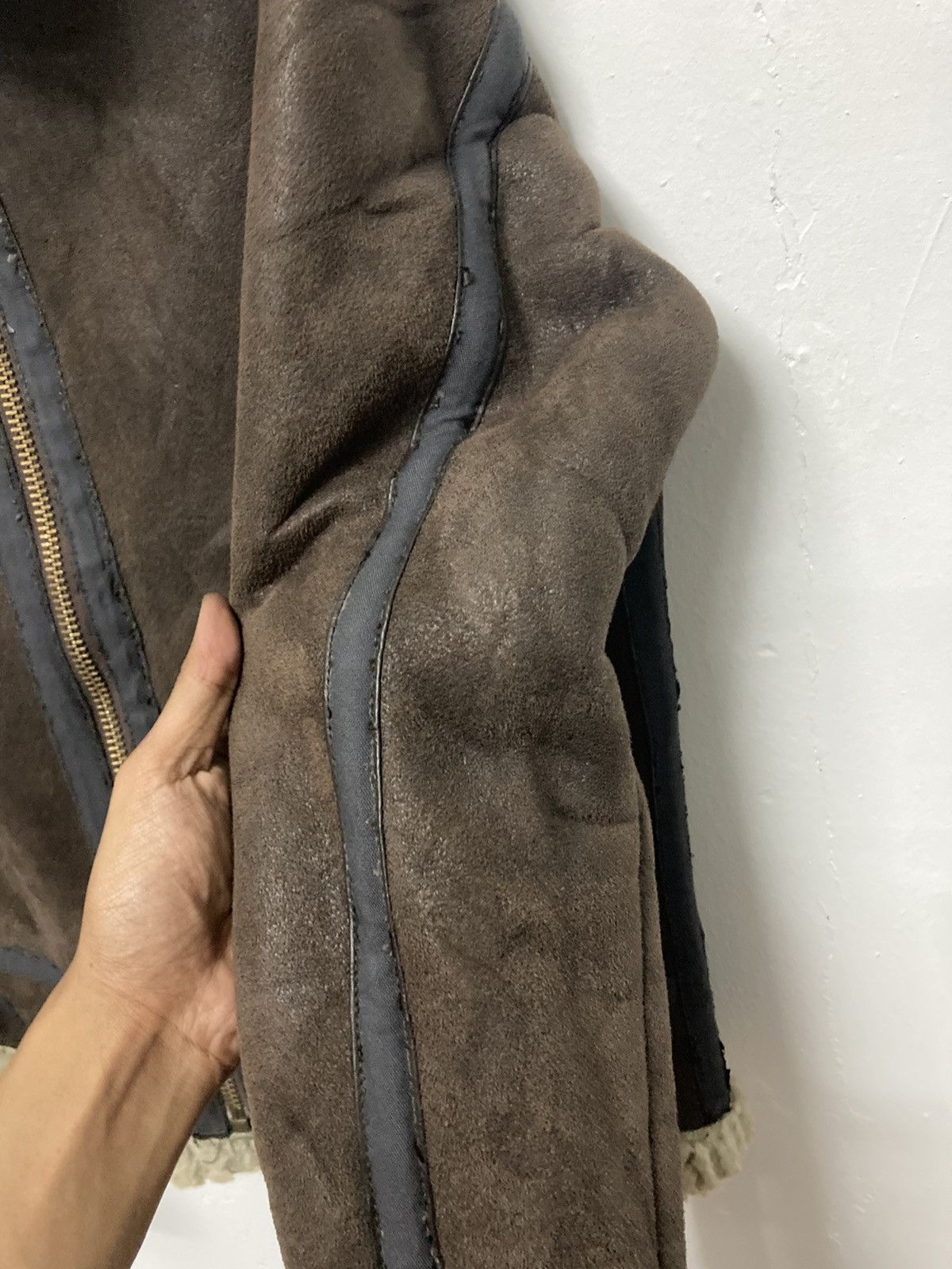 Alpha Industries Alpha Industries B-3 Sherpa Mod Bomber Jacket Size US M / EU 48-50 / 2 - 17 Thumbnail