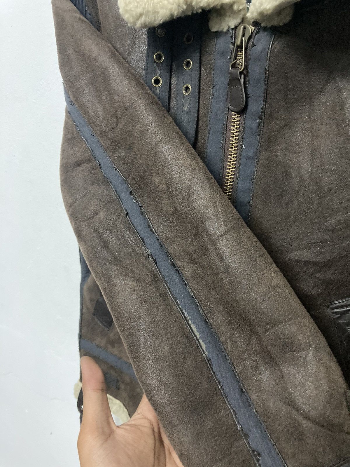 Alpha Industries Alpha Industries B-3 Sherpa Mod Bomber Jacket Size US M / EU 48-50 / 2 - 22 Thumbnail
