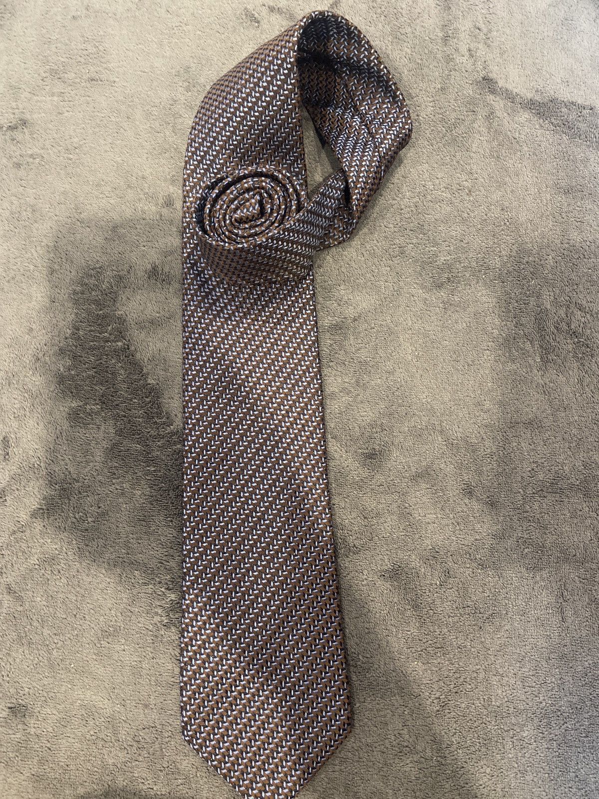 Japanese Brand Man’s Tie. Carlo Continue. Made in Italy Size ONE SIZE - 5 Thumbnail