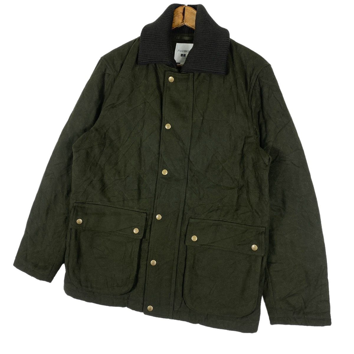 JW Anderson × Uniqlo J.W Anderson X Uniqlo JW Wool Blend Quilted Jacket A/W17 Size US L / EU 52-54 / 3 - 4 Thumbnail
