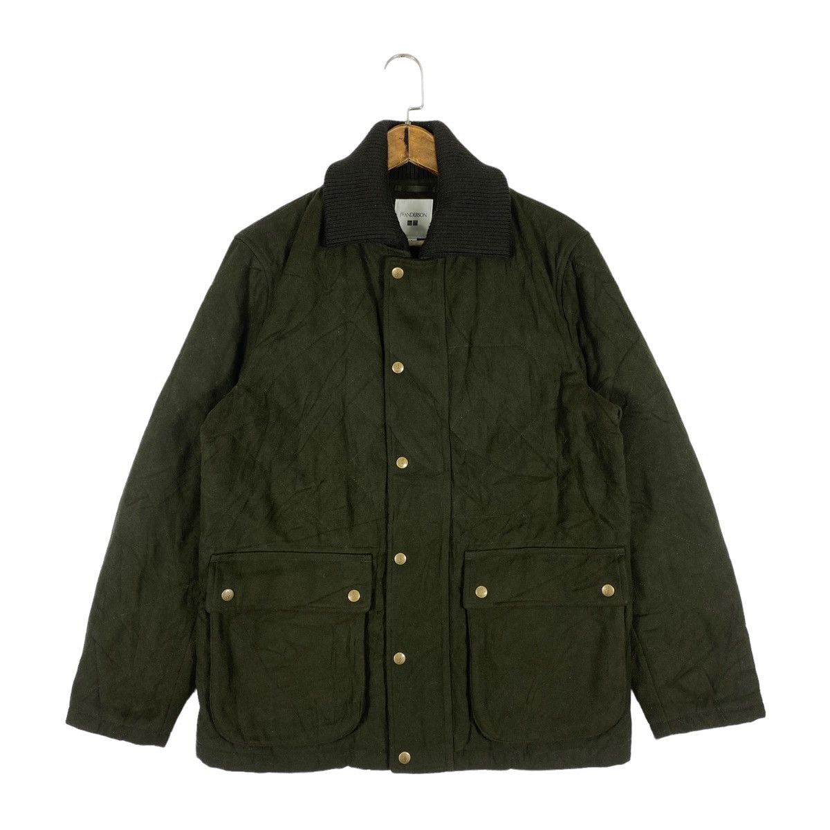 JW Anderson × Uniqlo J.W Anderson X Uniqlo JW Wool Blend Quilted Jacket A/W17 Size US L / EU 52-54 / 3 - 3 Thumbnail