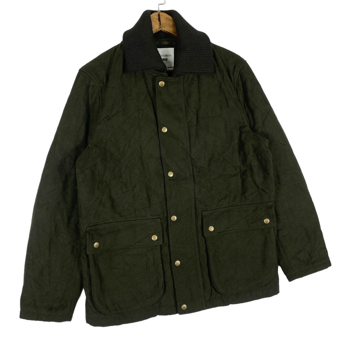 JW Anderson × Uniqlo J.W Anderson X Uniqlo JW Wool Blend Quilted Jacket A/W17 Size US L / EU 52-54 / 3 - 5 Thumbnail