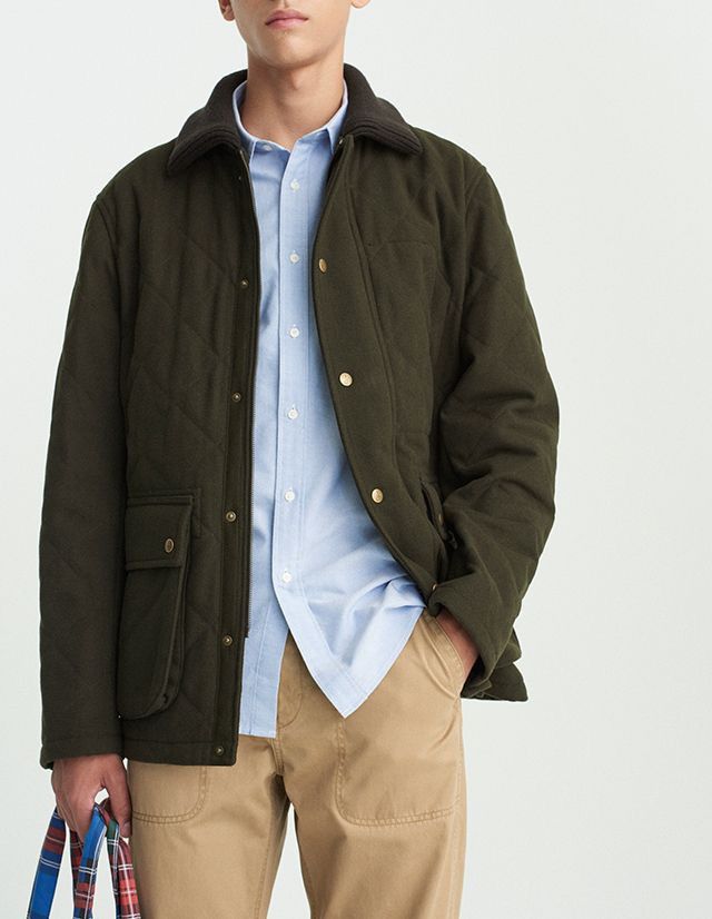 JW Anderson × Uniqlo J.W Anderson X Uniqlo JW Wool Blend Quilted Jacket A/W17 Size US L / EU 52-54 / 3 - 2 Thumbnail