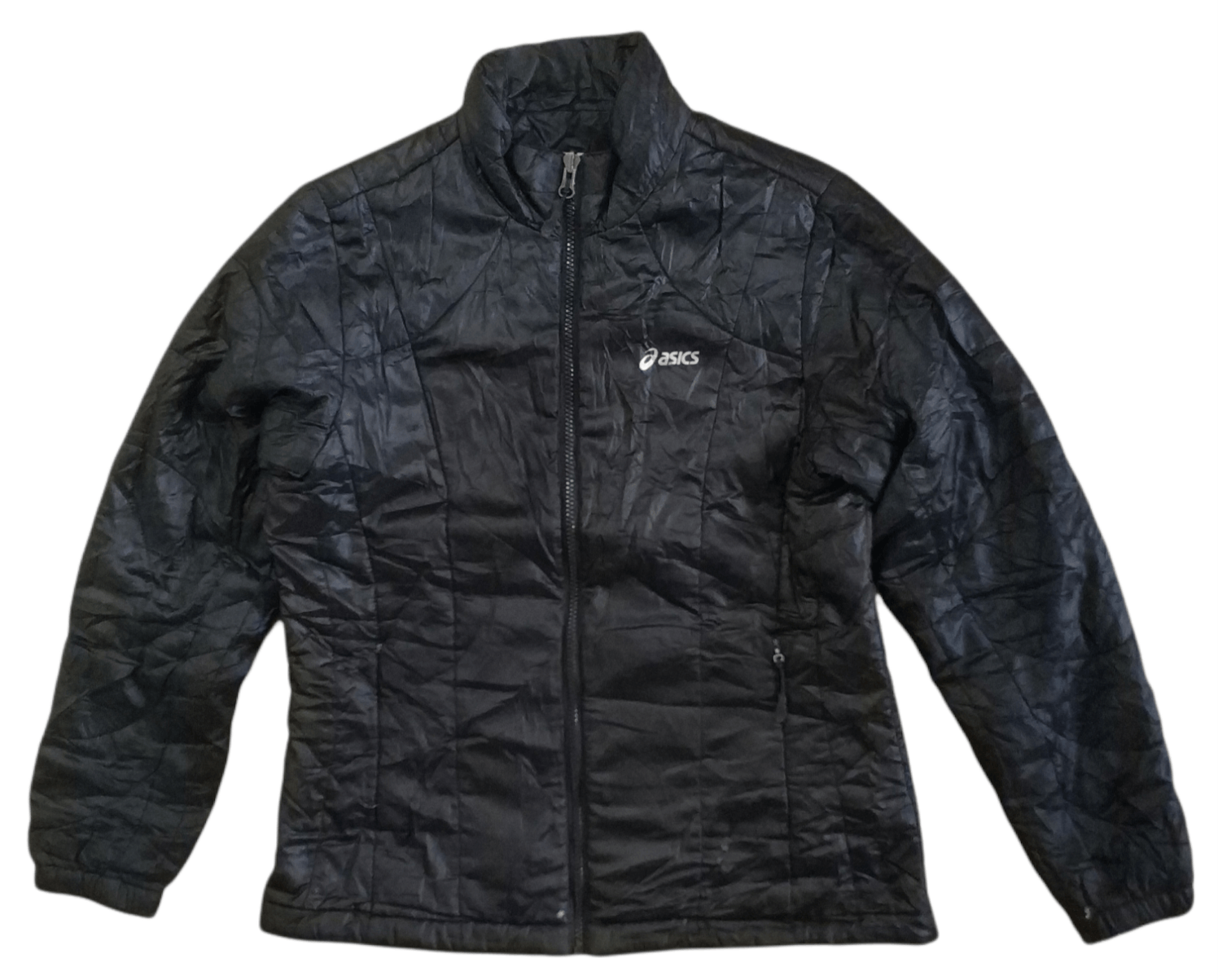 Asics 🔥Distressed Vintage Asics Quilted Jacket Size US S / EU 44-46 / 1 - 1 Thumbnail