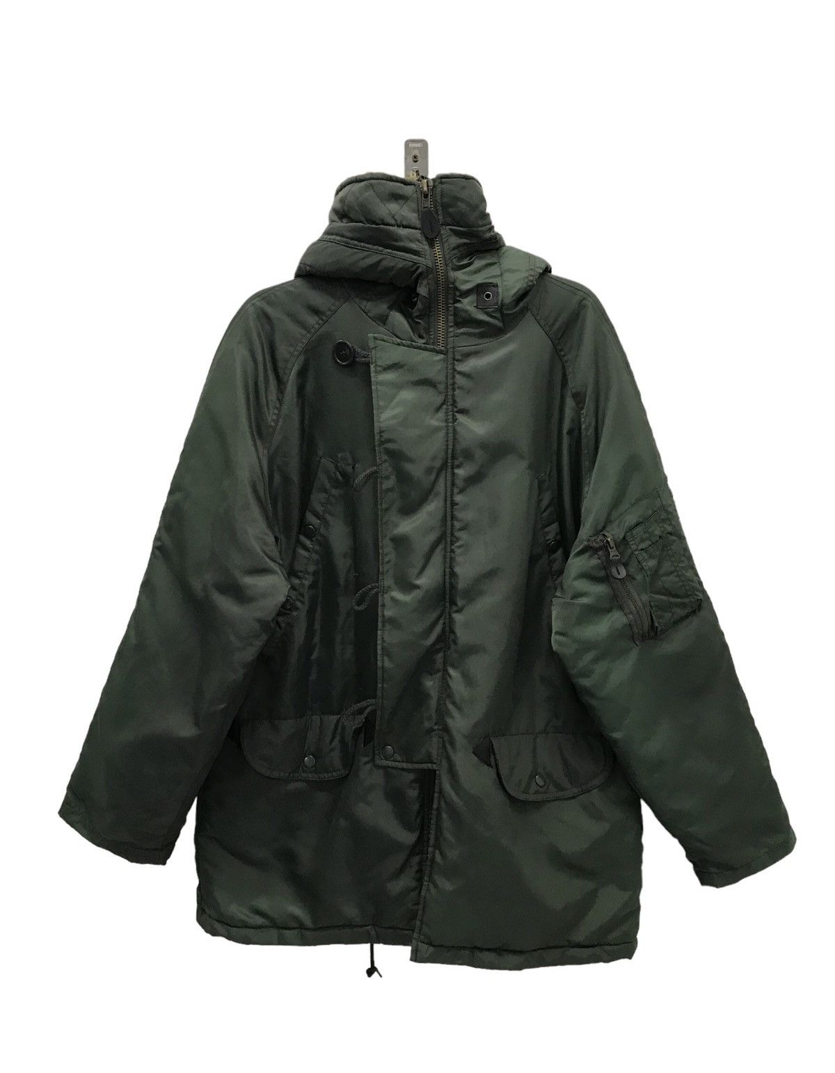 If Six Was Nine × Japanese Brand Vintage Dog House Fur Hoodie Military Jacket SIZE L Size US L / EU 52-54 / 3 - 1 Thumbnail