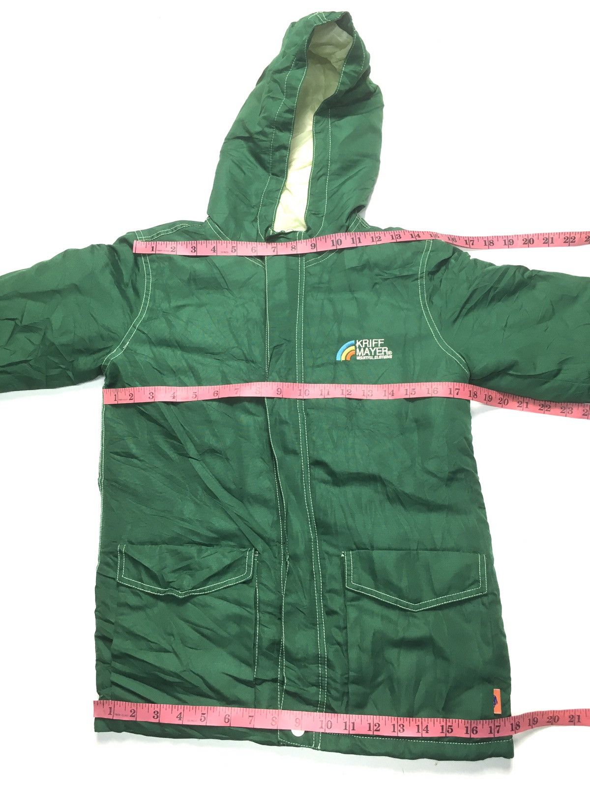 Japanese Brand × Vintage Vintage kriff mayer puffer jacket Size US S / EU 44-46 / 1 - 3 Thumbnail