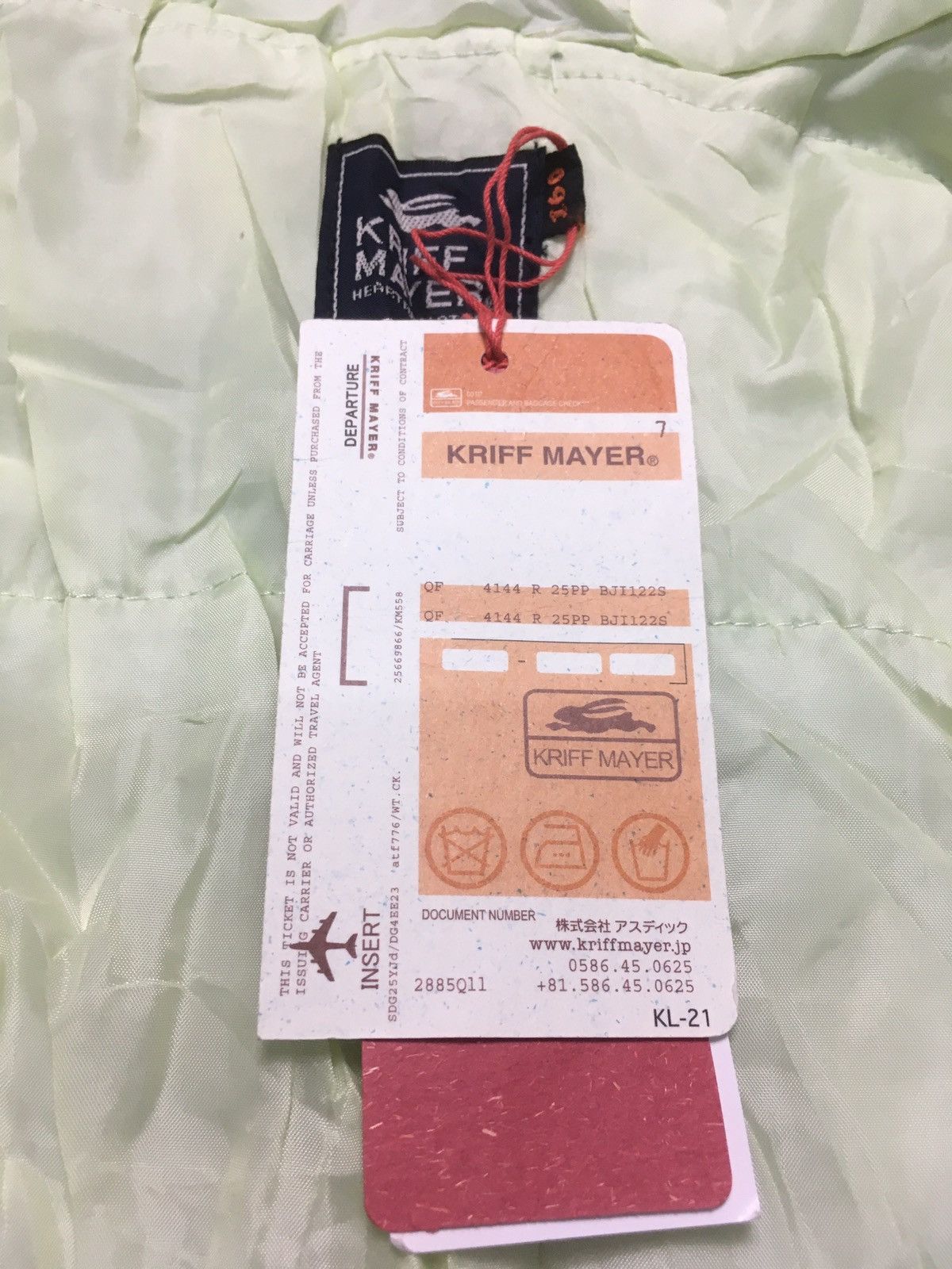 Japanese Brand × Vintage Vintage kriff mayer puffer jacket Size US S / EU 44-46 / 1 - 12 Thumbnail
