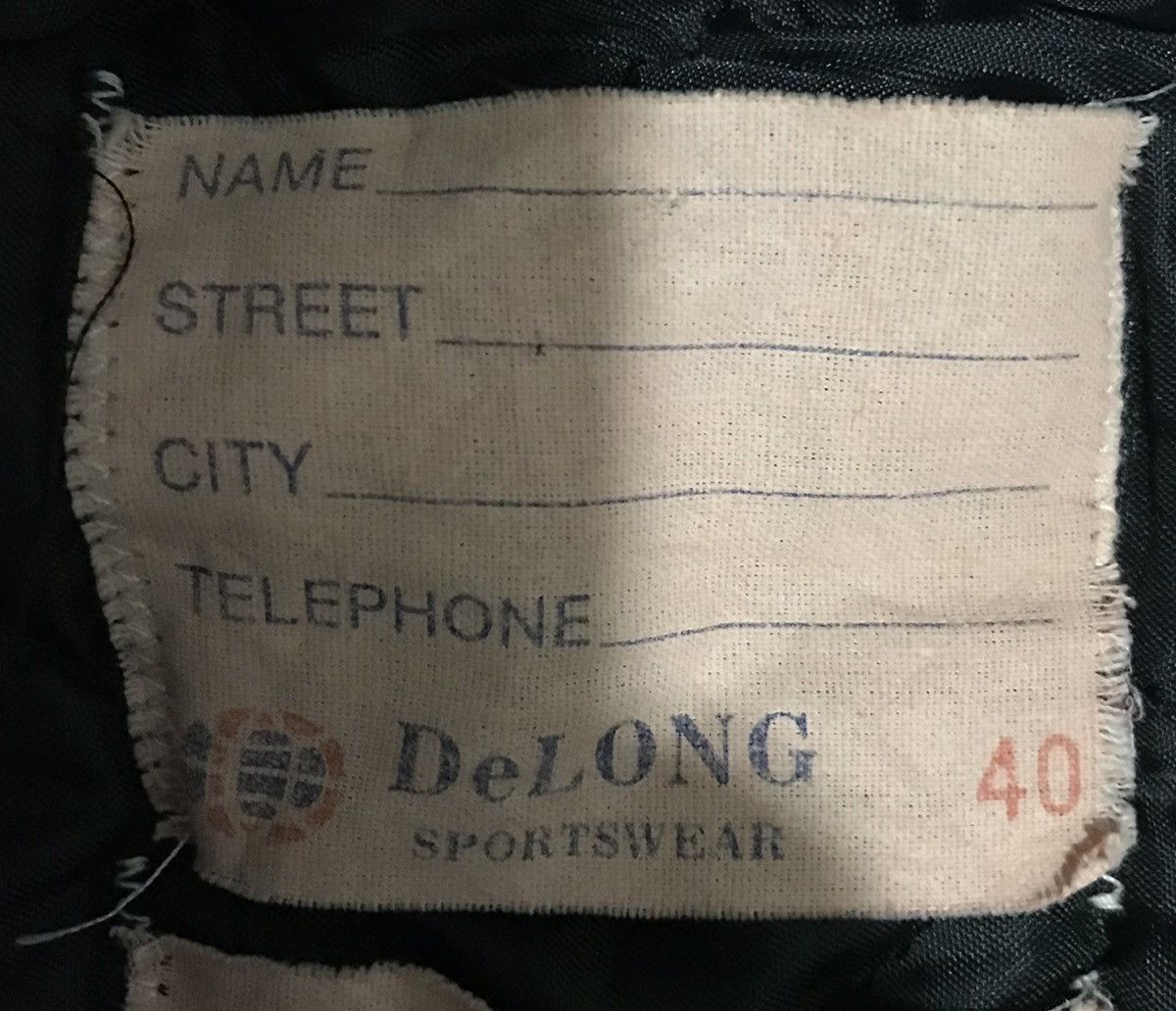 Delong × Vintage VINTAGE DELONG MADE IN USA VARSITY JACKET Size US L / EU 52-54 / 3 - 14 Thumbnail